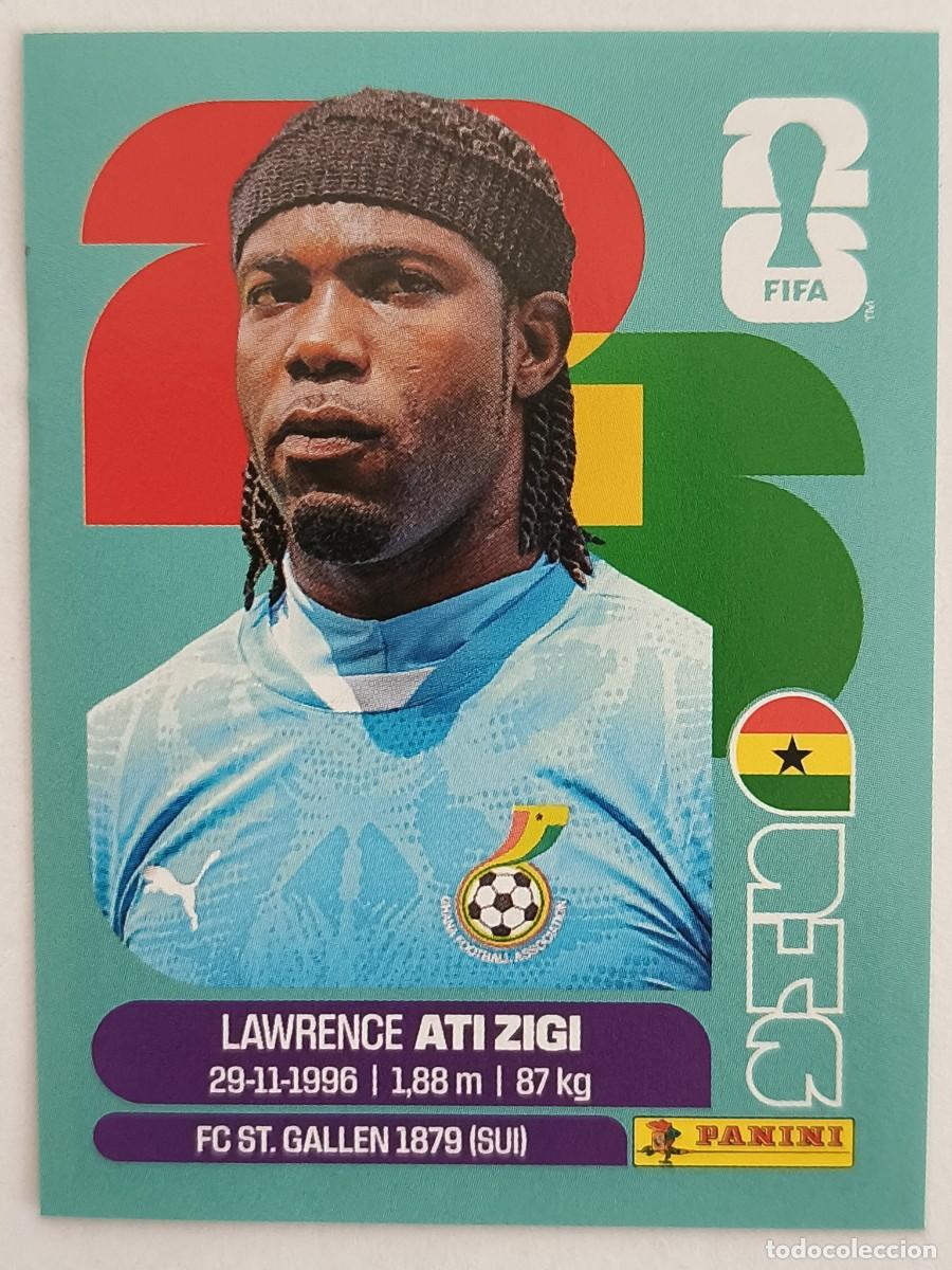Cromos de f&uacute;tbol: #GHA2 ATI ZIGI (GHANA) MUNDIAL 2026 PANINI