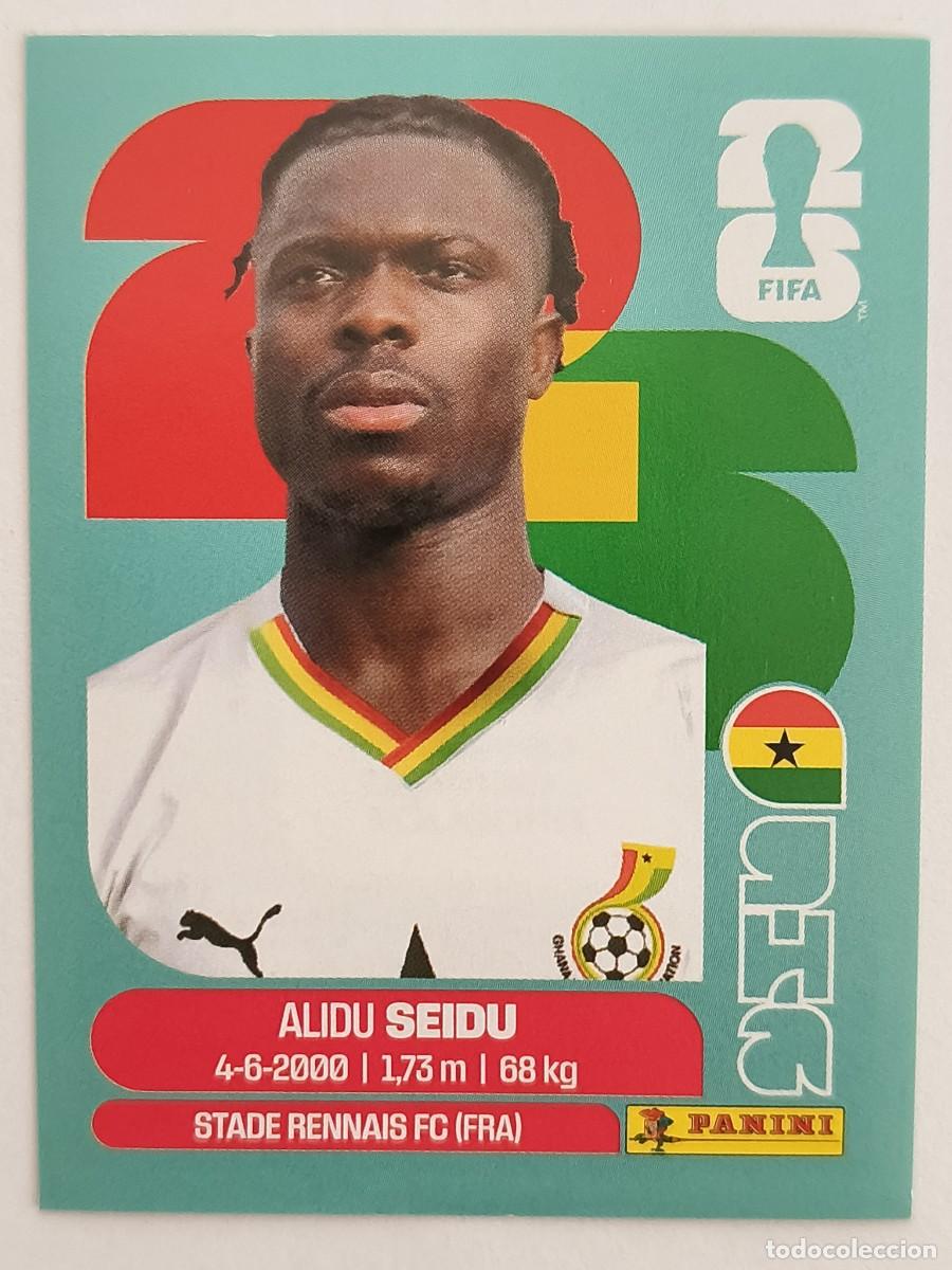 Cromos de f&uacute;tbol: #GHA5 SEIDU (GHANA) MUNDIAL 2026 PANINI