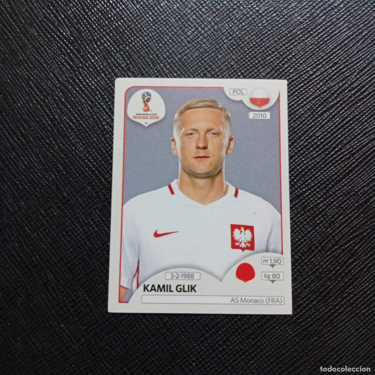 Cromos de f&uacute;tbol: 597 KAMIL GLIK POLONIA PANINI MUNDIAL RUSIA 2018 CROMO FUTBOL 18 - SIN PEGAR - /CJ2