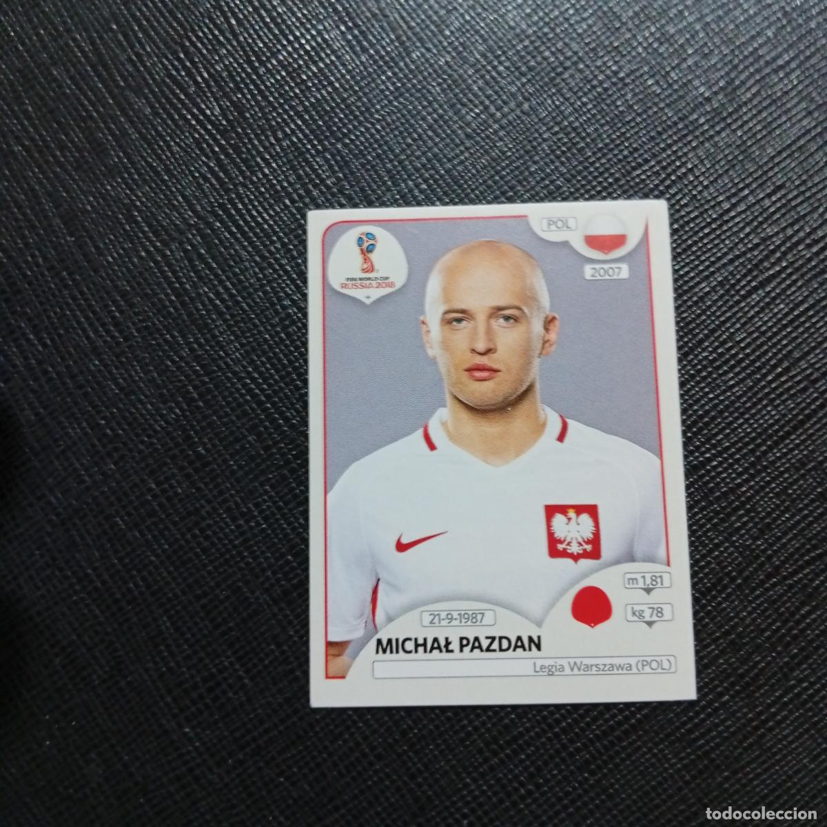 Cromos de f&uacute;tbol: 598 PAZDAN POLONIA PANINI MUNDIAL RUSIA 2018 CROMO FUTBOL 18 - SIN PEGAR - /CJ2