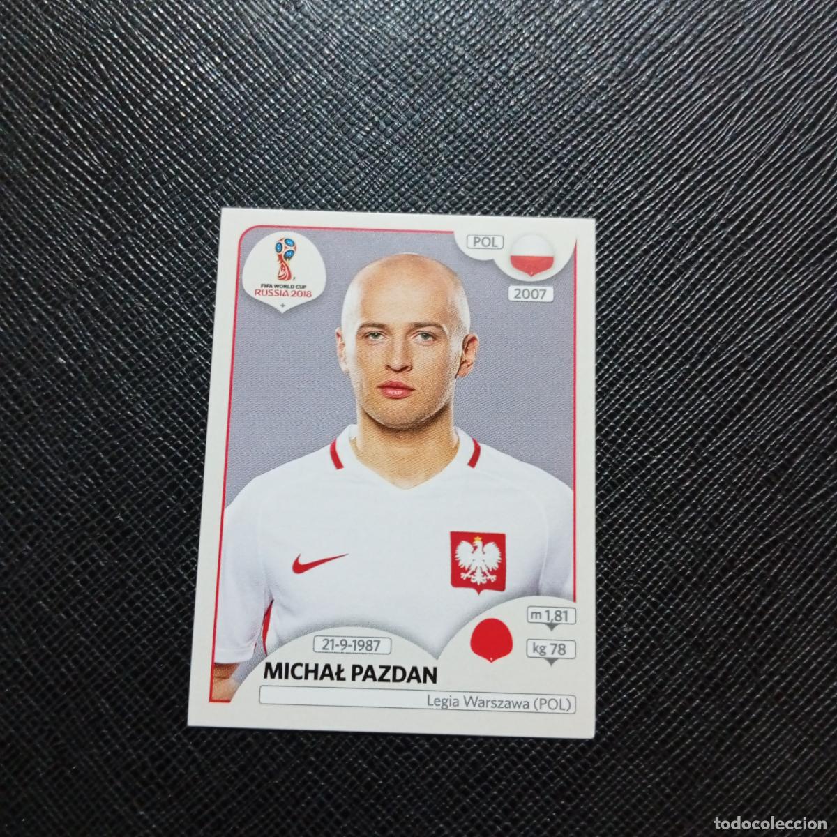 Cartes &agrave; collectionner de Football: 598 PAZDAN POLONIA PANINI MUNDIAL RUSIA 2018 CROMO FUTBOL 18 - SIN PEGAR - /CJ2 .....