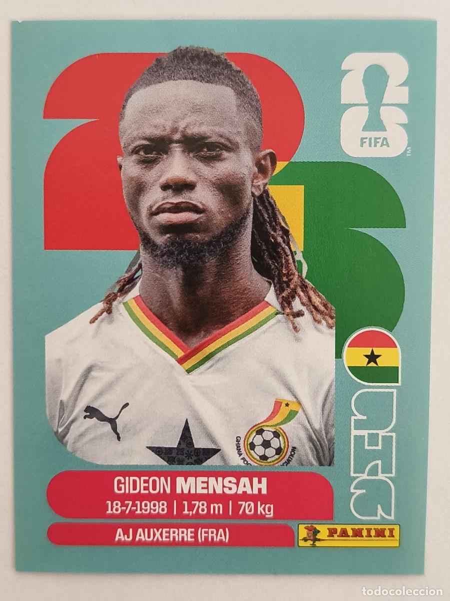 Cartes &agrave; collectionner de Football: #GHA 7 MENSAH (GHANA) MUNDIAL 2026 PANINI