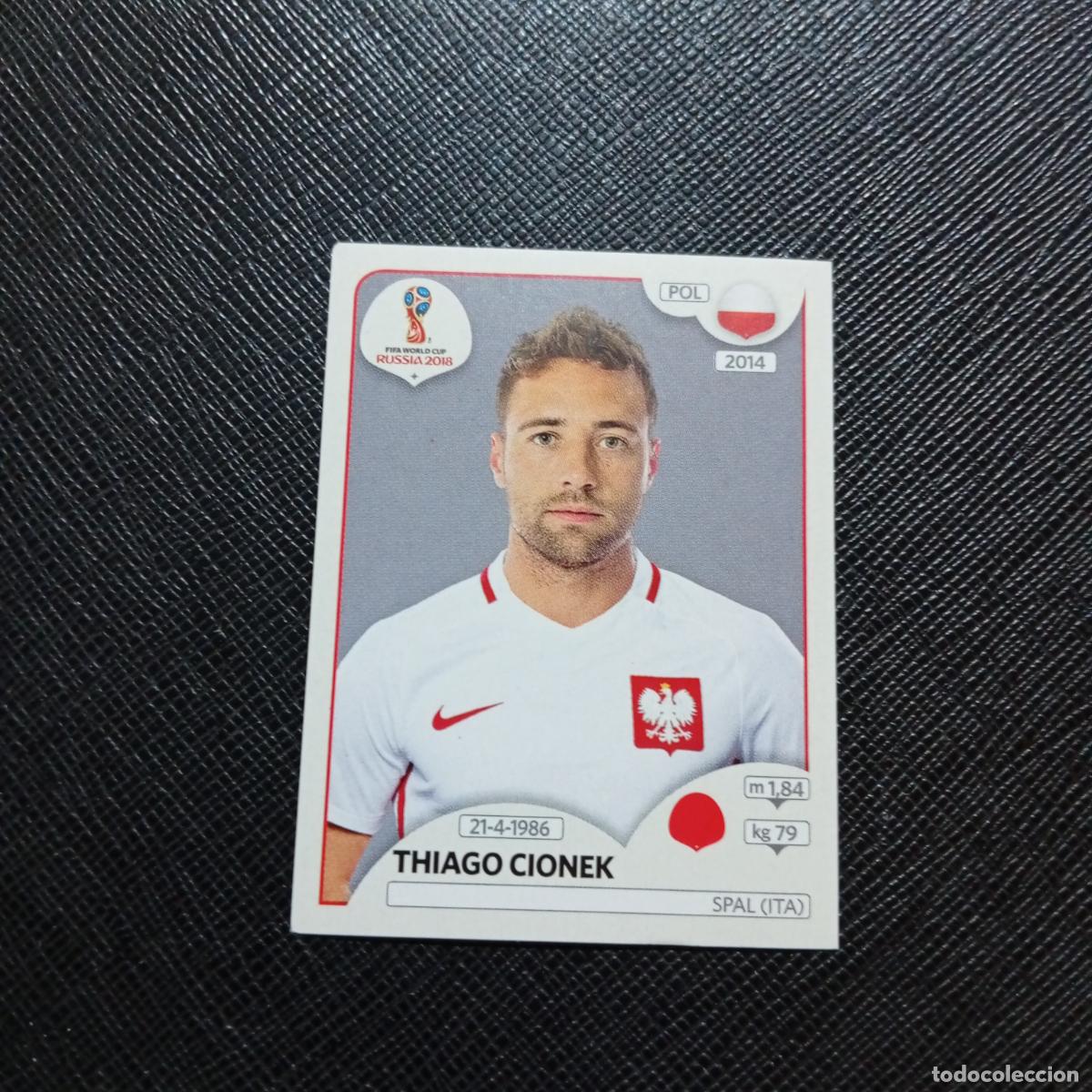 Cartes &agrave; collectionner de Football: 599 THIAGO COINEK POLONIA PANINI MUNDIAL RUSIA 2018 CROMO FUTBOL 18 - SIN PEGAR - /CJ2