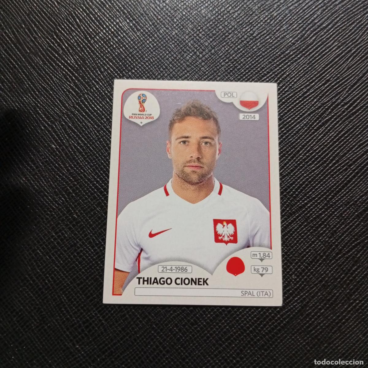 Cromos de f&uacute;tbol: 599 THIAGO COINEK POLONIA PANINI MUNDIAL RUSIA 2018 CROMO FUTBOL 18 - SIN PEGAR - /CJ2 .