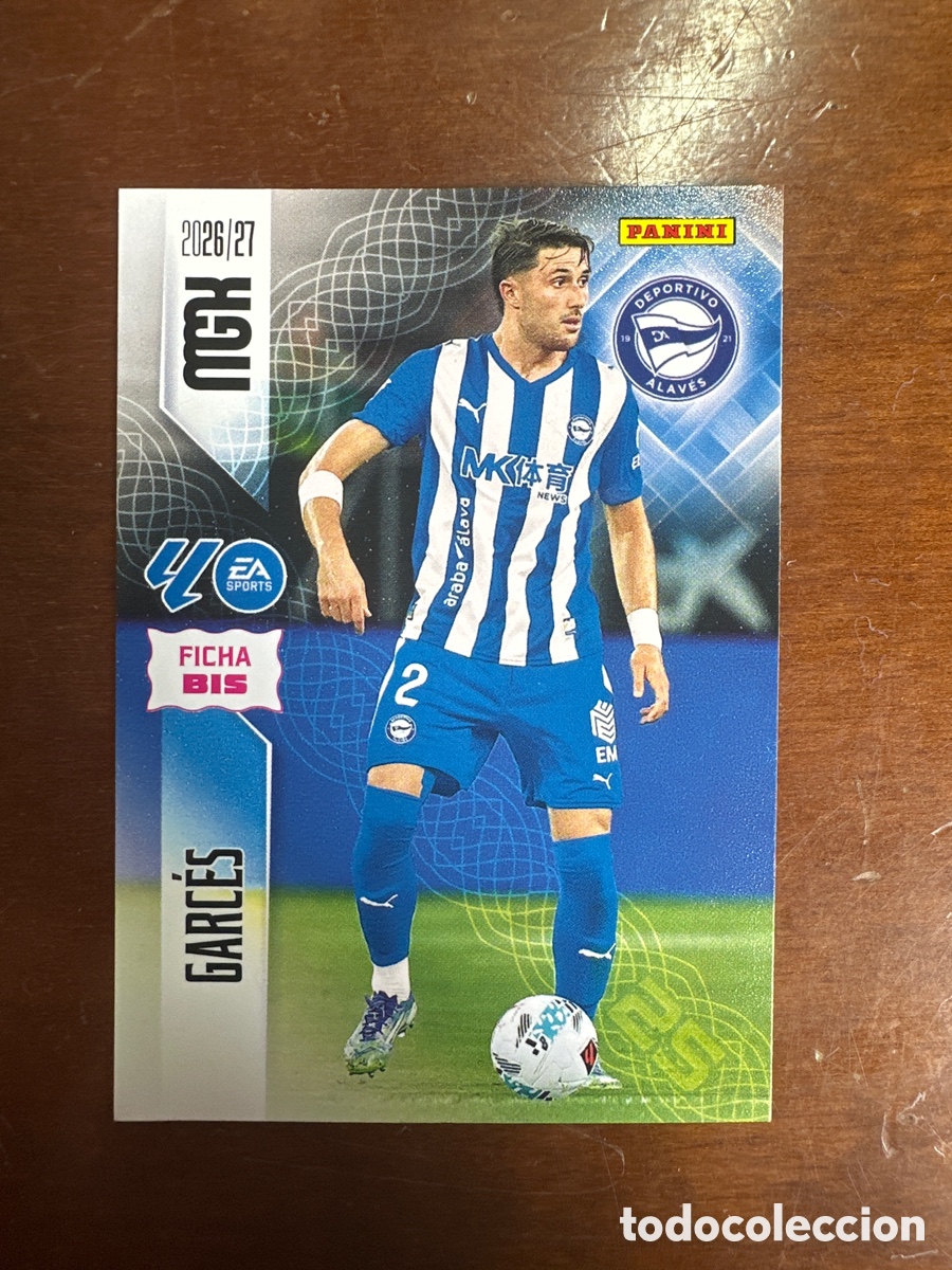 Cromos de f&uacute;tbol: 25 BIS GARC&Eacute;S ALAV&Eacute;S MEGACRACKS 2026 2027 (MGK 26 27)
