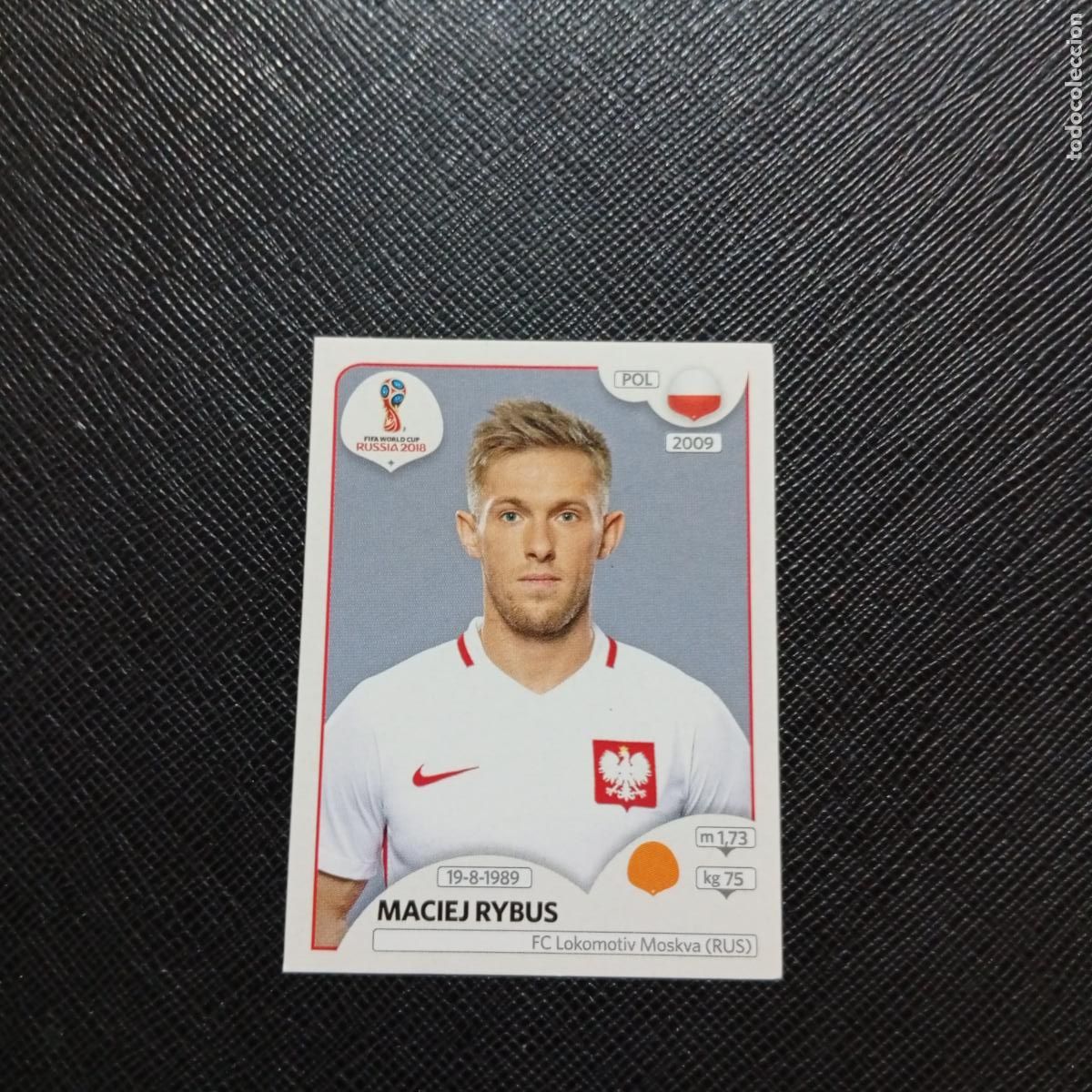 Cromos de f&uacute;tbol: 602 MACIEJ RYBUS POLONIA PANINI MUNDIAL RUSIA 2018 CROMO FUTBOL 18 - SIN PEGAR - /CJ2 ...