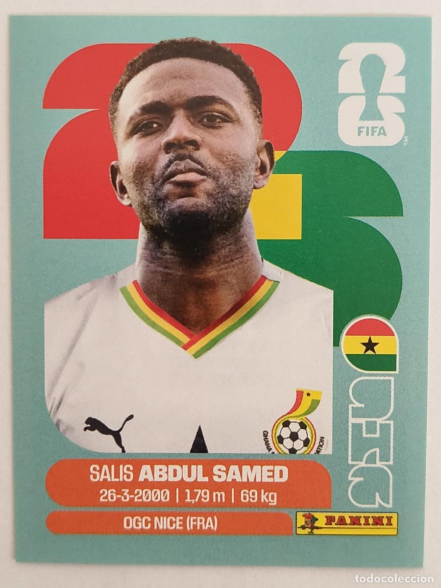 Cromos de f&uacute;tbol: #GHA11 ABDUL SAMED (GHANA) MUNDIAL 2026 PANINI