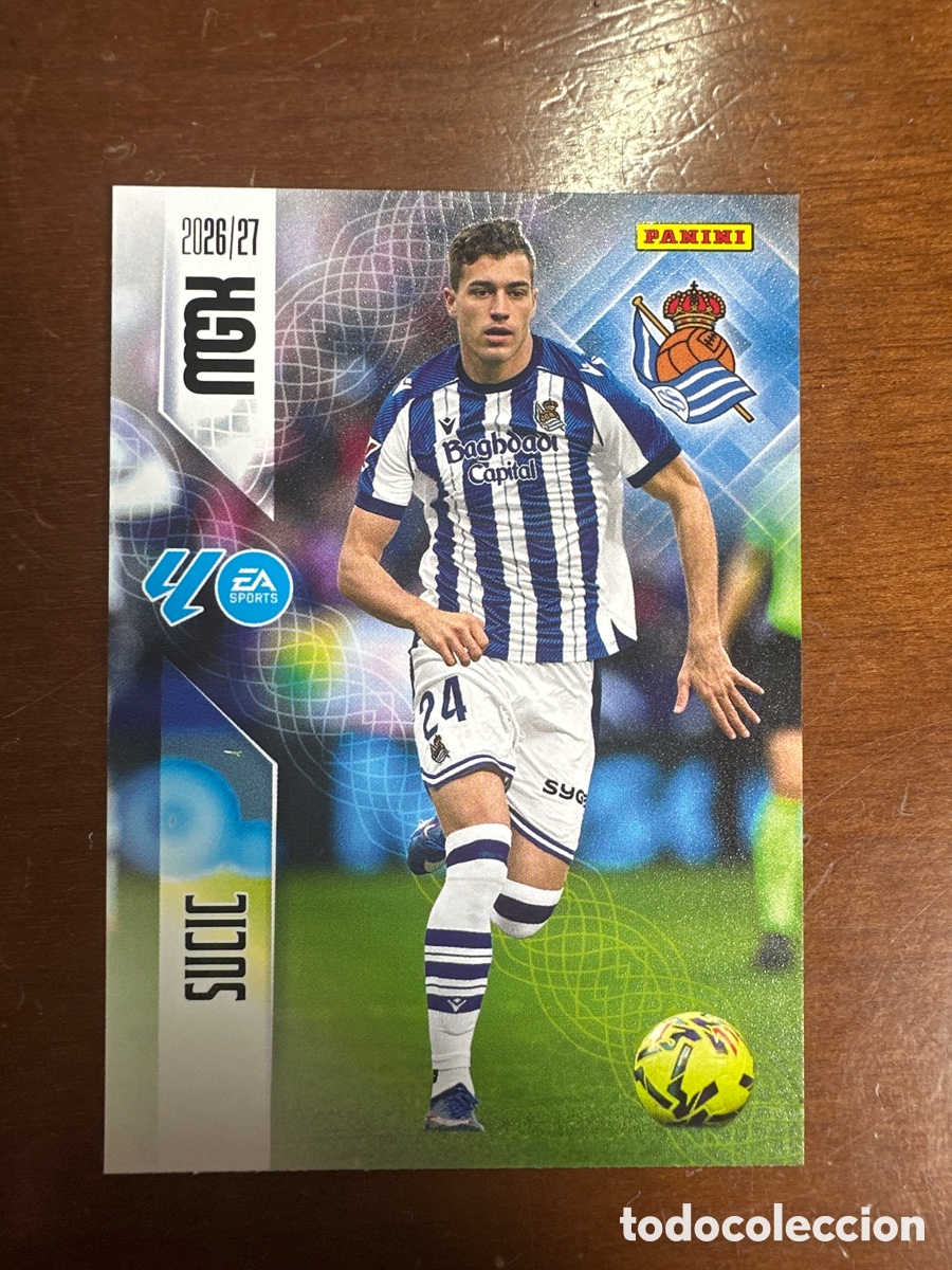 Cromos de f&uacute;tbol: 320 SUCIC REAL SOCIEDAD MEGACRACKS 2026 2027 (MGK 26 27)