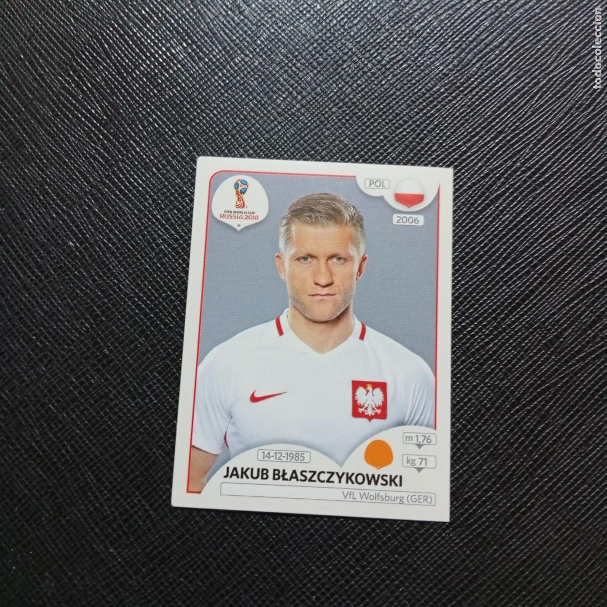 Cromos de f&uacute;tbol: 603 BLASZCZYKOWKI POLONIA PANINI MUNDIAL RUSIA 2018 CROMO FUTBOL 18 - SIN PEGAR - /CJ2