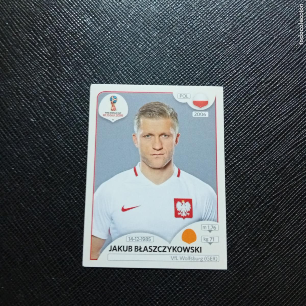 Cromos de f&uacute;tbol: 603 BLASZCZYKOWKI POLONIA PANINI MUNDIAL RUSIA 2018 CROMO FUTBOL 18 - SIN PEGAR - /CJ2