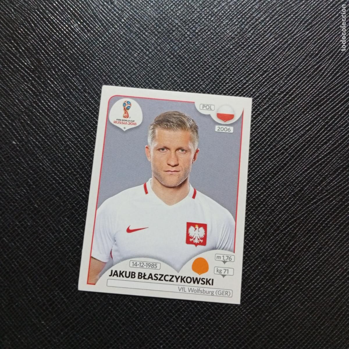 Cromos de f&uacute;tbol: 603 BLASZCZYKOWKI POLONIA PANINI MUNDIAL RUSIA 2018 CROMO FUTBOL 18 - SIN PEGAR - /CJ2 .