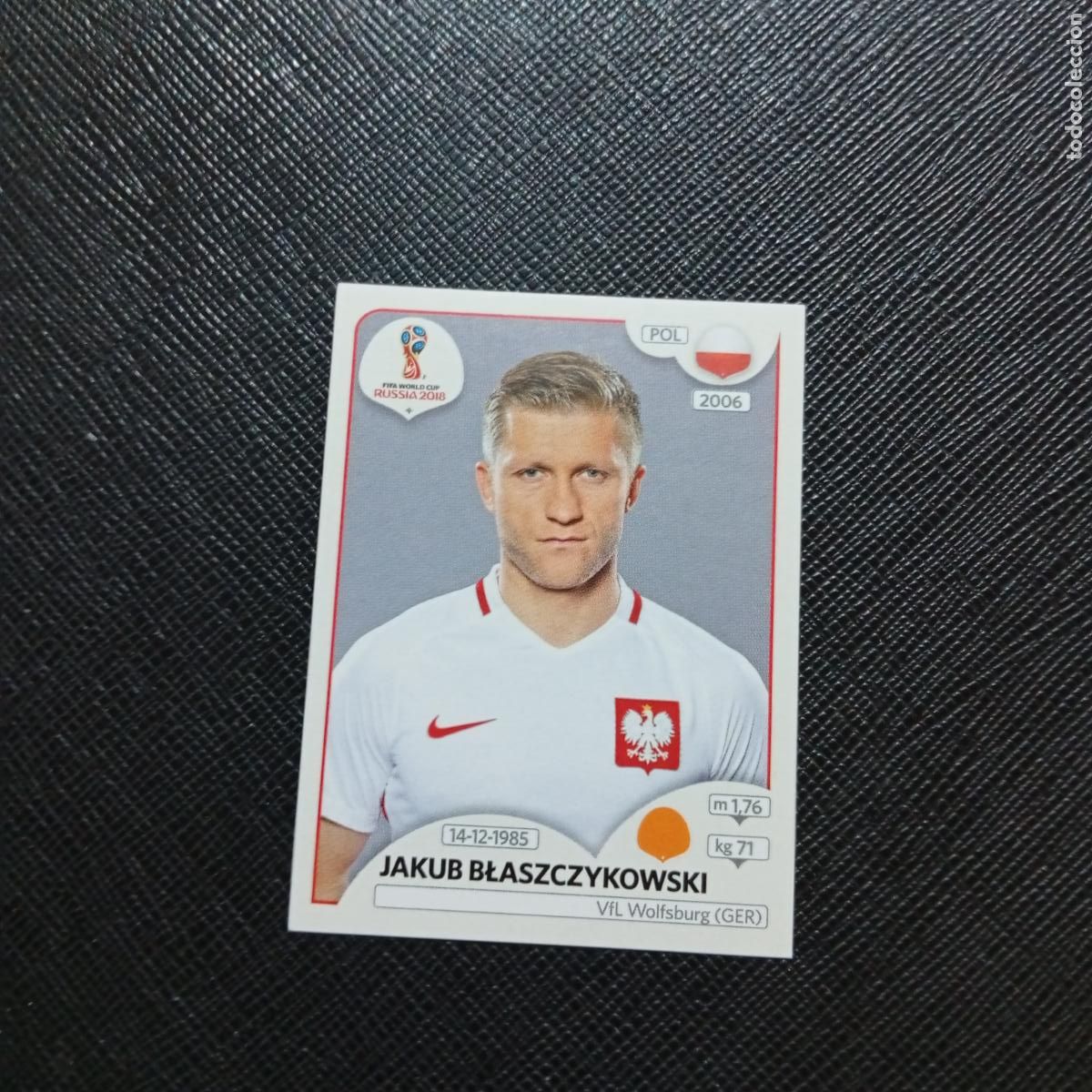 Cromos de f&uacute;tbol: 603 BLASZCZYKOWKI POLONIA PANINI MUNDIAL RUSIA 2018 CROMO FUTBOL 18 - SIN PEGAR - /CJ2 ..
