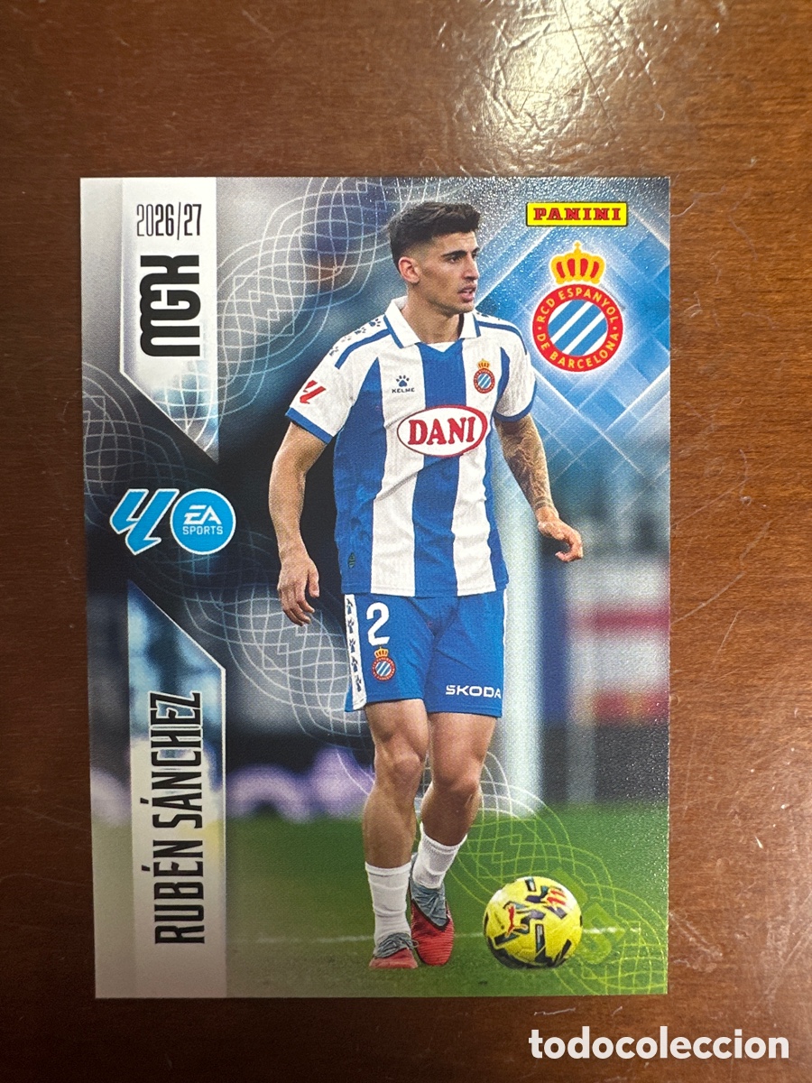 Cartes &agrave; collectionner de Football: 167 RUBEN S&Aacute;NCHEZ ESPANYOL MEGACRACKS 2026 2027 (MGK 26 27)