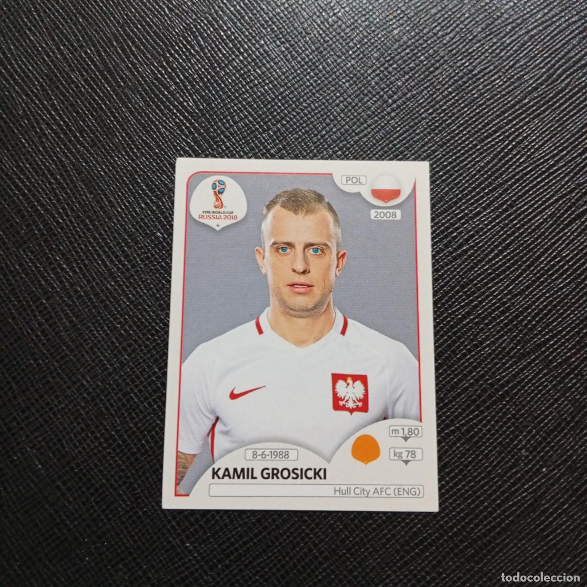 Cartes &agrave; collectionner de Football: 604 KAMIL GROSICKI POLONIA PANINI MUNDIAL RUSIA 2018 CROMO FUTBOL 18 - SIN PEGAR - /CJ2 .........