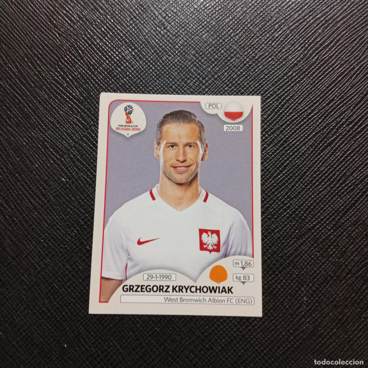Cromos de f&uacute;tbol: 605 KRYCHOWIAK POLONIA PANINI MUNDIAL RUSIA 2018 CROMO FUTBOL 18 - SIN PEGAR - /CJ2