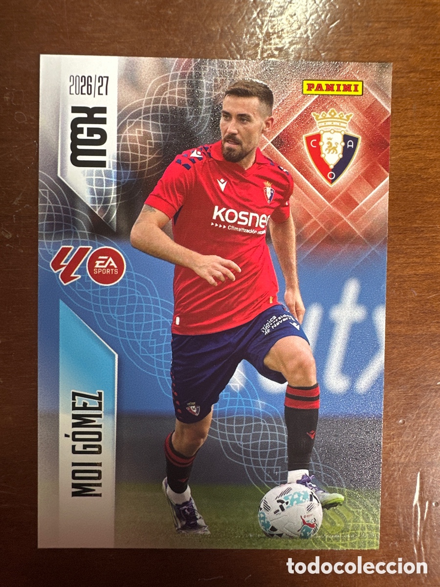 Cromos de f&uacute;tbol: 264 MOI G&Oacute;MEZ OSASUNA MEGACRACKS 2026 2027 (MGK 26 27)