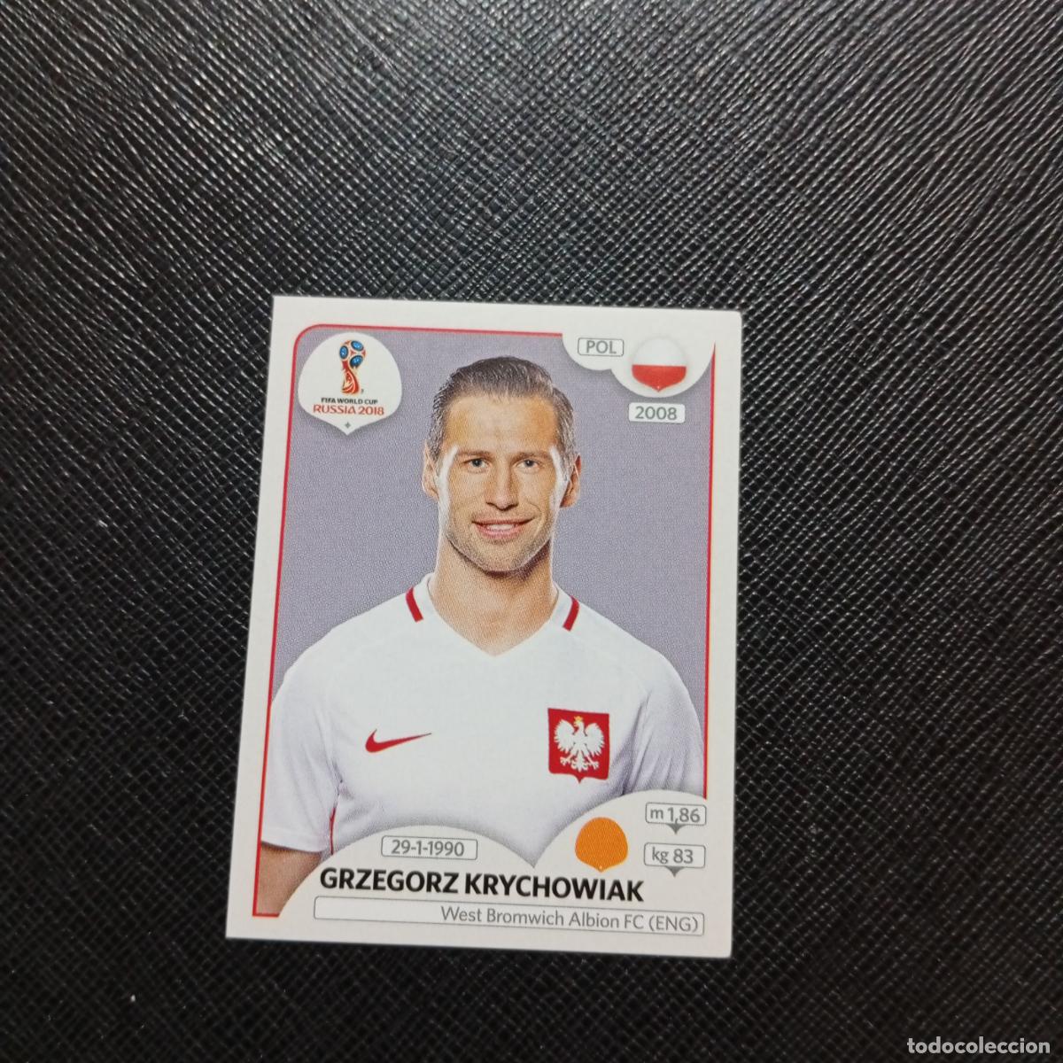 Cromos de f&uacute;tbol: 605 KRYCHOWIAK POLONIA PANINI MUNDIAL RUSIA 2018 CROMO FUTBOL 18 - SIN PEGAR - /CJ2