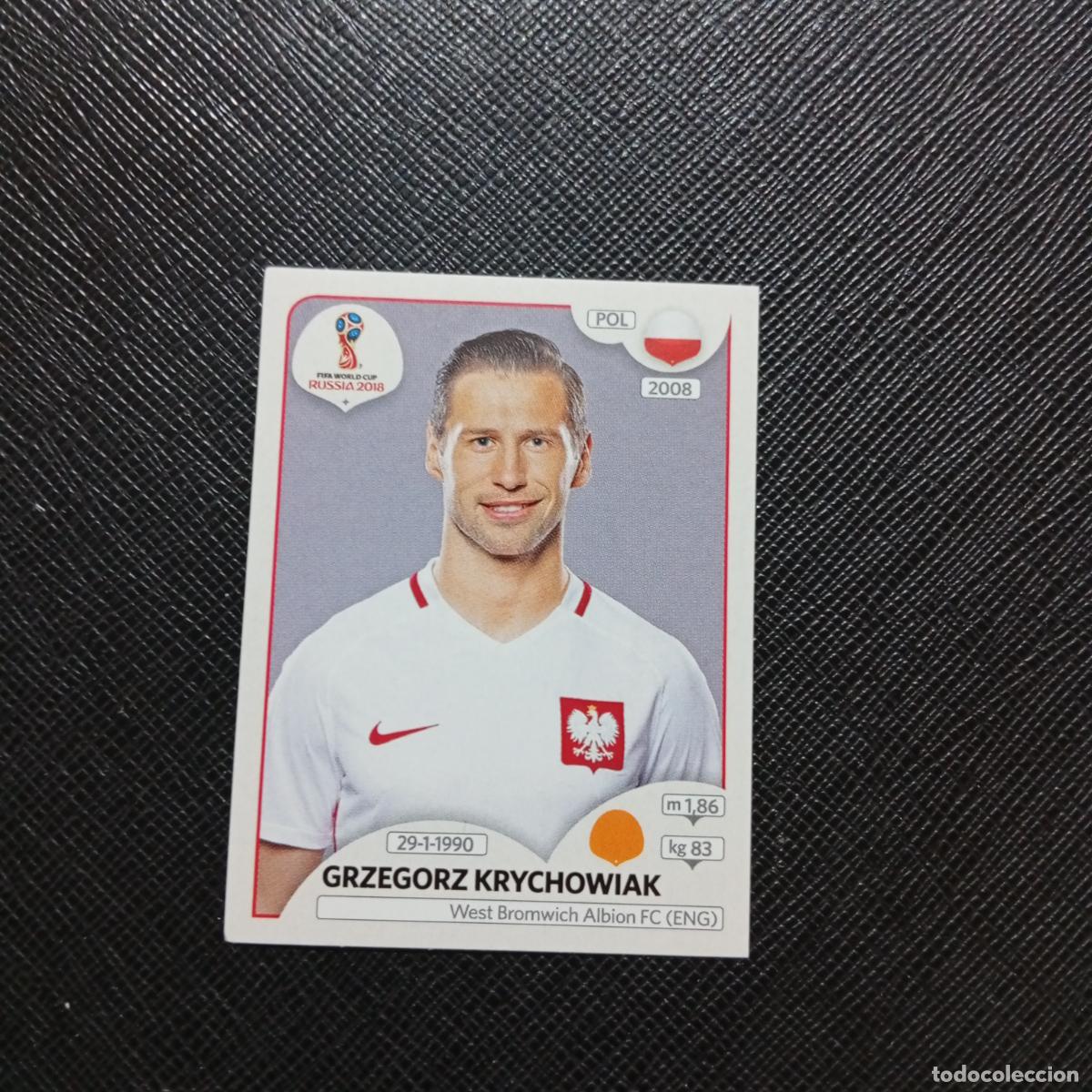 Cromos de f&uacute;tbol: 605 KRYCHOWIAK POLONIA PANINI MUNDIAL RUSIA 2018 CROMO FUTBOL 18 - SIN PEGAR - /CJ2 .
