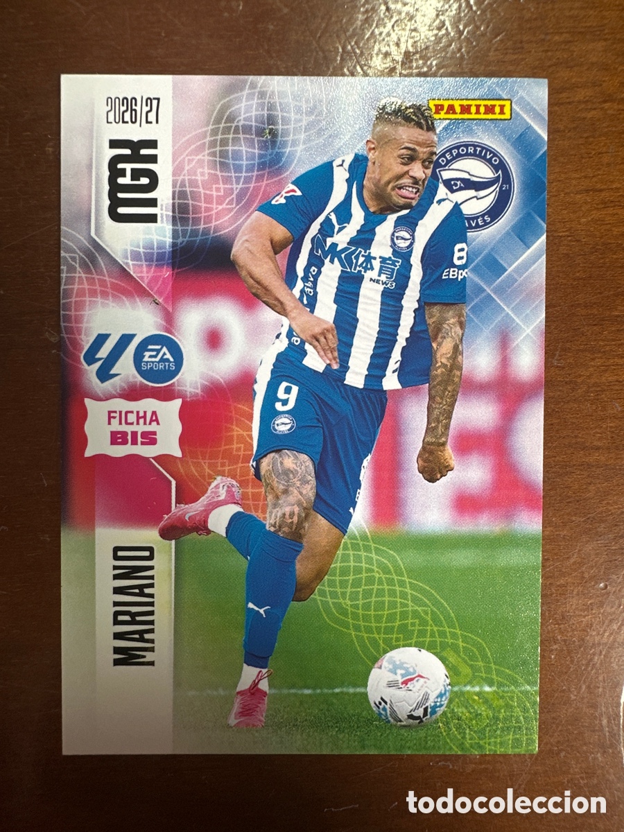 Cromos de f&uacute;tbol: 34 BIS MARIANO ALAV&Eacute;S MEGACRACKS 2026 2027 (MGK 26 27)