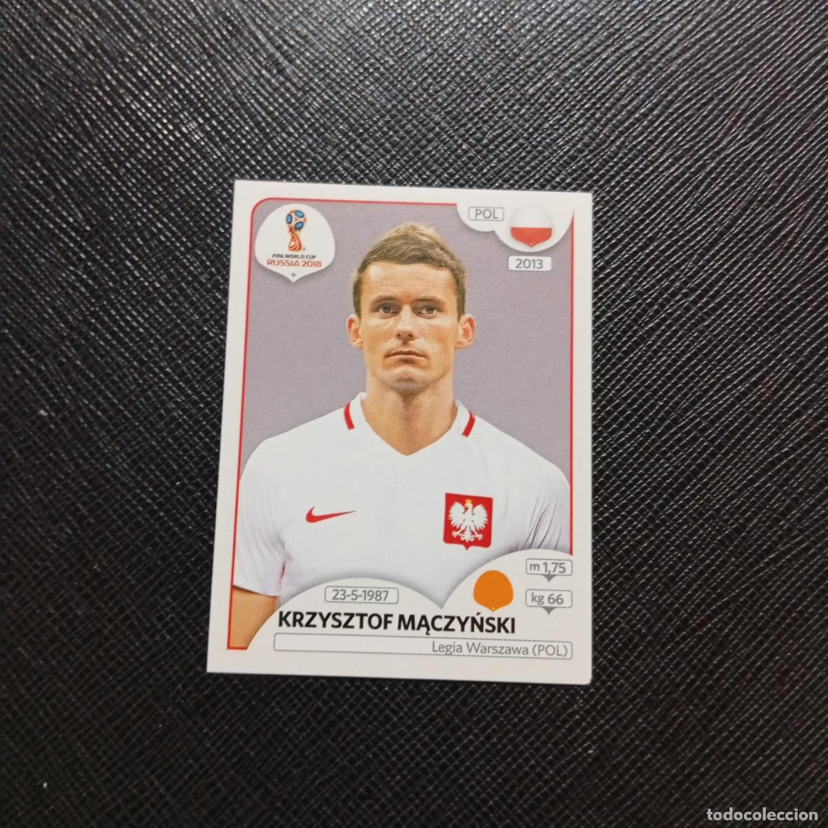 Cromos de f&uacute;tbol: 606 MACZYNSKI POLONIA PANINI MUNDIAL RUSIA 2018 CROMO FUTBOL 18 - SIN PEGAR - /CJ2