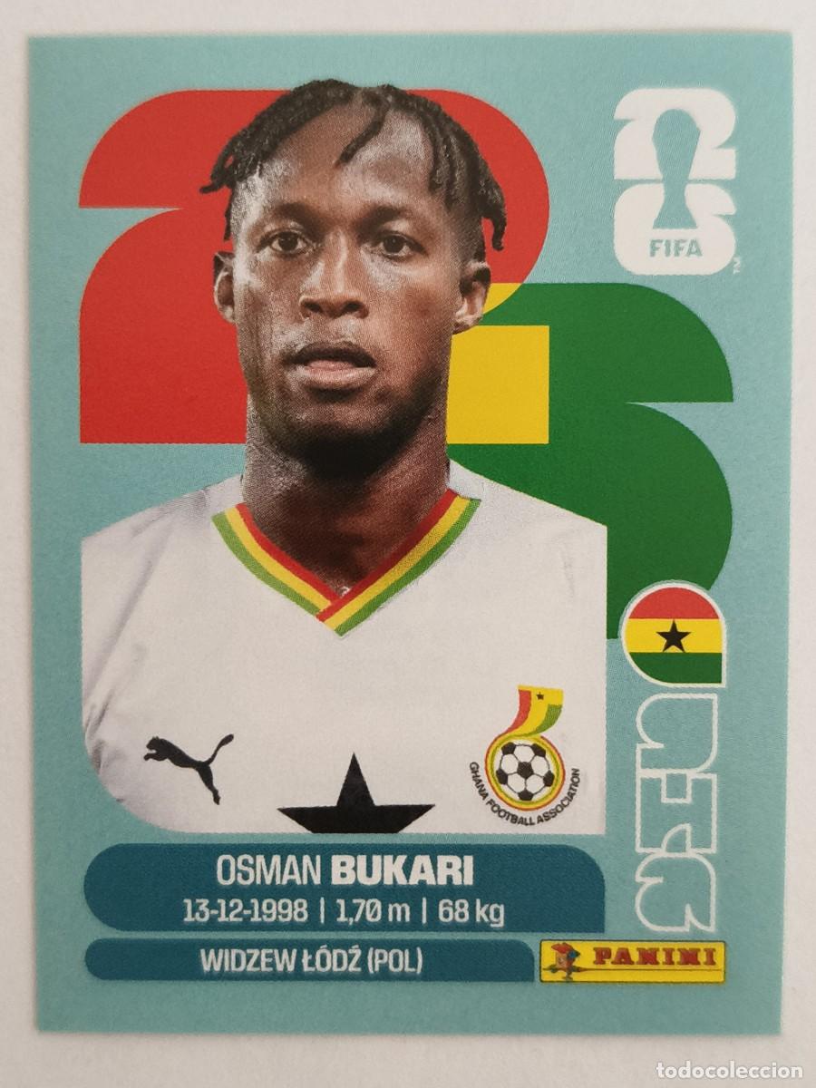 Cromos de f&uacute;tbol: #GHA19 BUKARI (GHANA) MUNDIAL 2026 PANINI