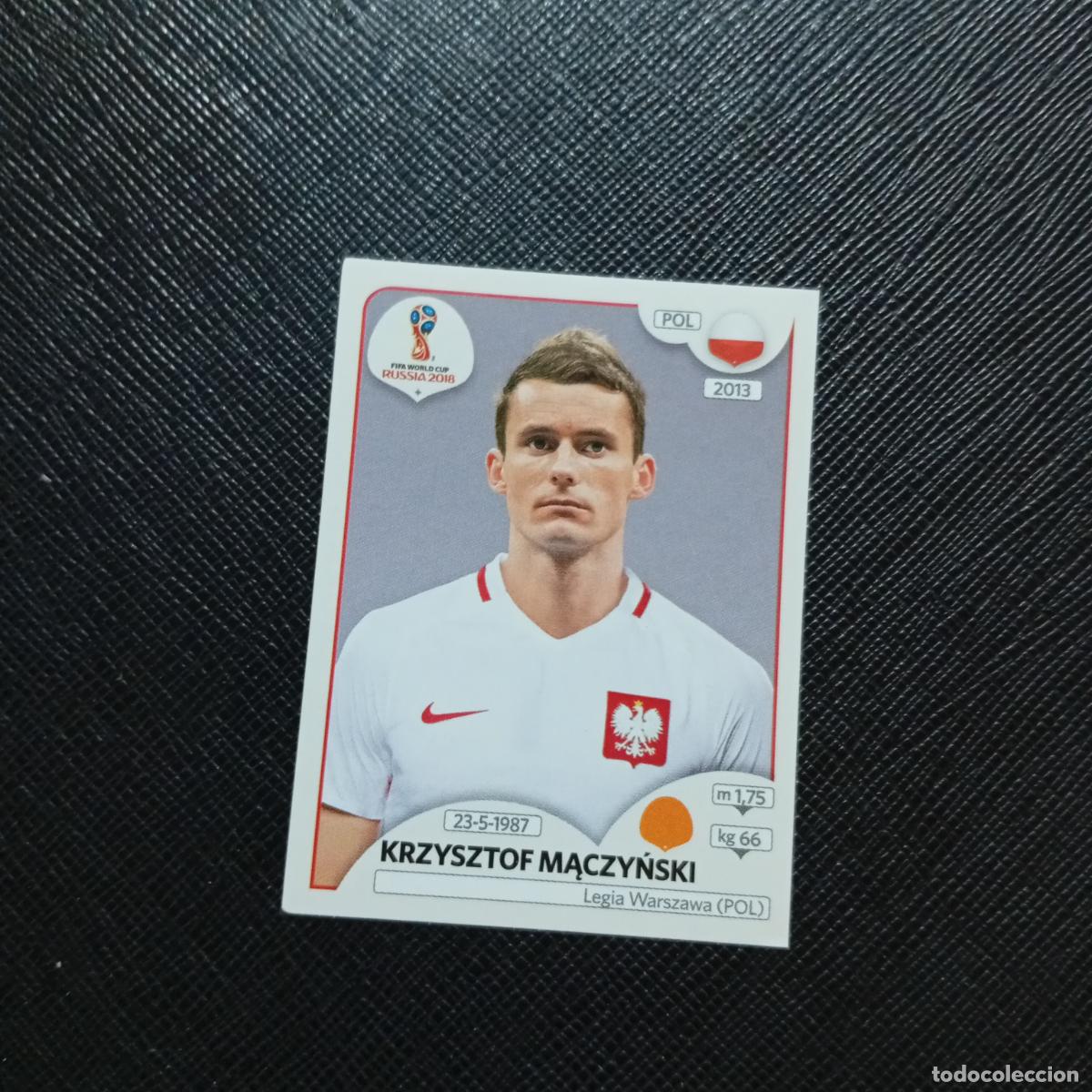 Cromos de f&uacute;tbol: 606 MACZYNSKI POLONIA PANINI MUNDIAL RUSIA 2018 CROMO FUTBOL 18 - SIN PEGAR - /CJ2