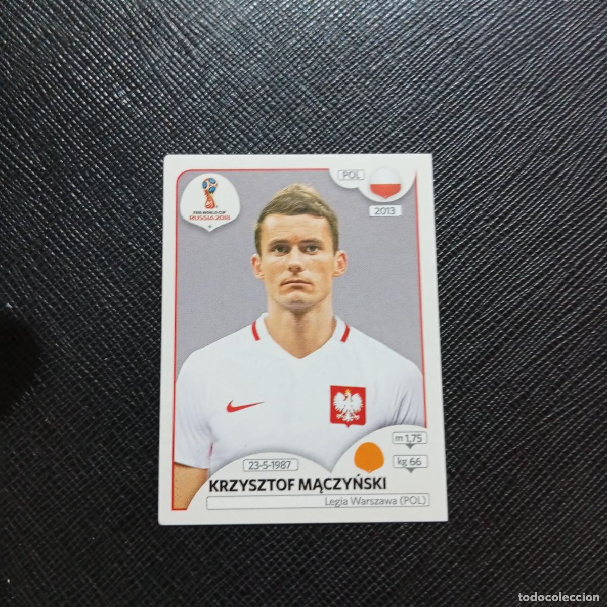 Cromos de f&uacute;tbol: 606 MACZYNSKI POLONIA PANINI MUNDIAL RUSIA 2018 CROMO FUTBOL 18 - SIN PEGAR - /CJ2 ..