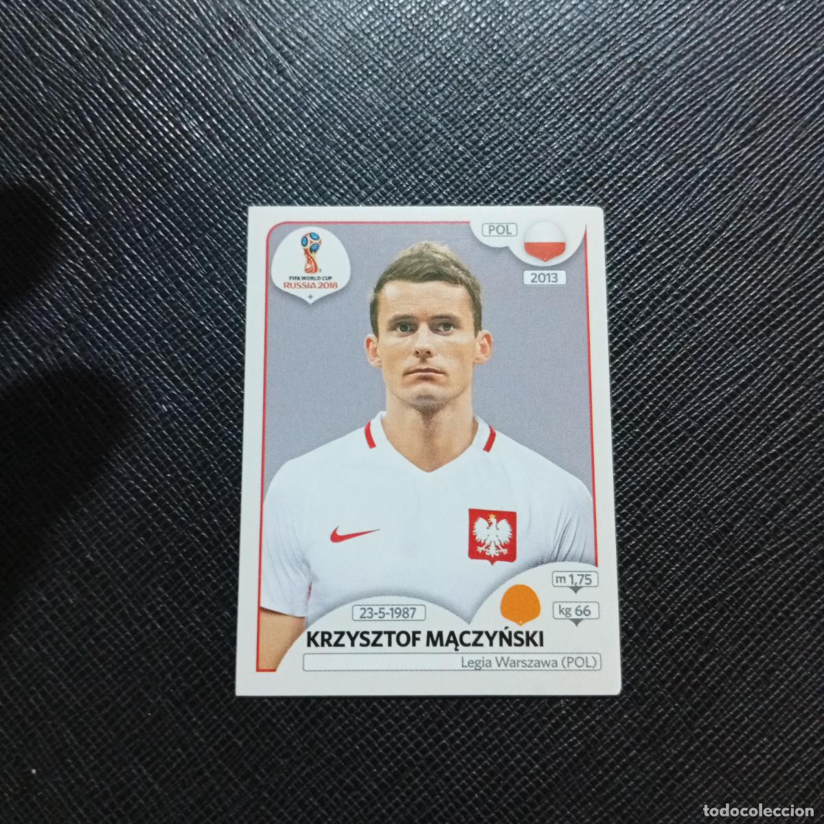 Cromos de f&uacute;tbol: 606 MACZYNSKI POLONIA PANINI MUNDIAL RUSIA 2018 CROMO FUTBOL 18 - SIN PEGAR - /CJ2 ....