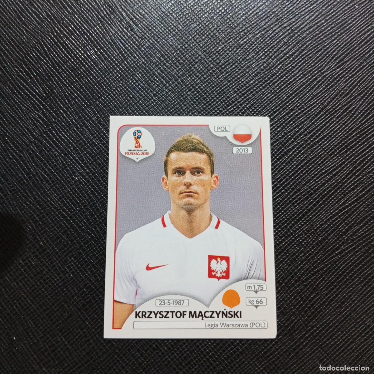 Cromos de f&uacute;tbol: 606 MACZYNSKI POLONIA PANINI MUNDIAL RUSIA 2018 CROMO FUTBOL 18 - SIN PEGAR - /CJ2 ....