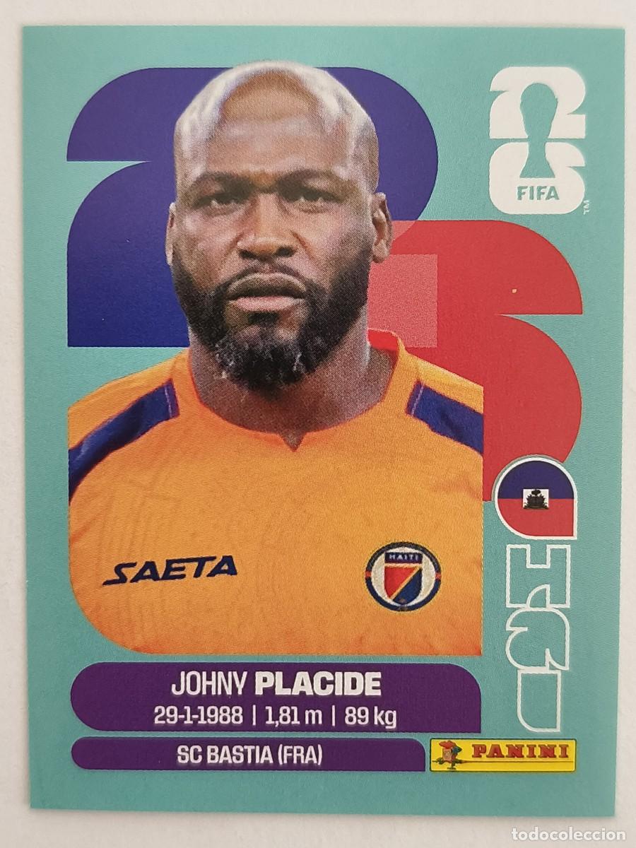 Fu&szlig;ball-Sticker: #HAI 2 PLACIDE (HAITI) MUNDIAL 2026 PANINI