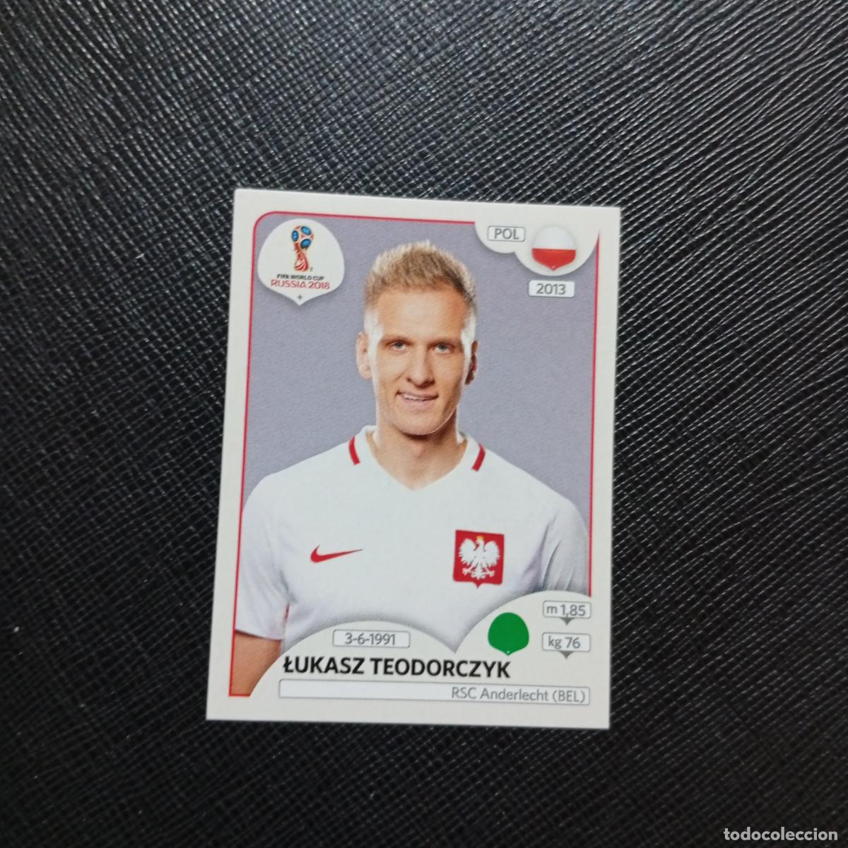 Fu&szlig;ball-Sticker: 610 TEODORCZYK POLONIA PANINI MUNDIAL RUSIA 2018 CROMO FUTBOL 18 - SIN PEGAR - /CJ2