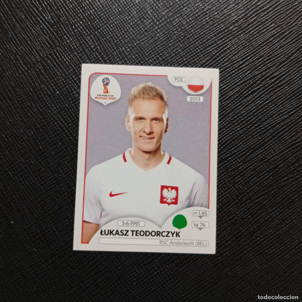 Cromos de f&uacute;tbol: 610 TEODORCZYK POLONIA PANINI MUNDIAL RUSIA 2018 CROMO FUTBOL 18 - SIN PEGAR - /CJ2