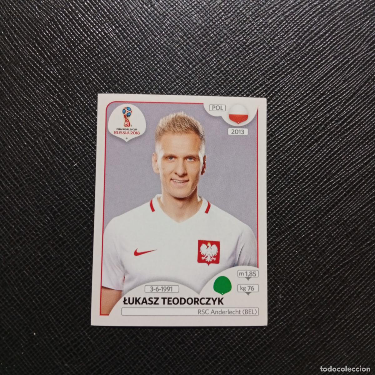 Cromos de f&uacute;tbol: 610 TEODORCZYK POLONIA PANINI MUNDIAL RUSIA 2018 CROMO FUTBOL 18 - SIN PEGAR - /CJ2 .