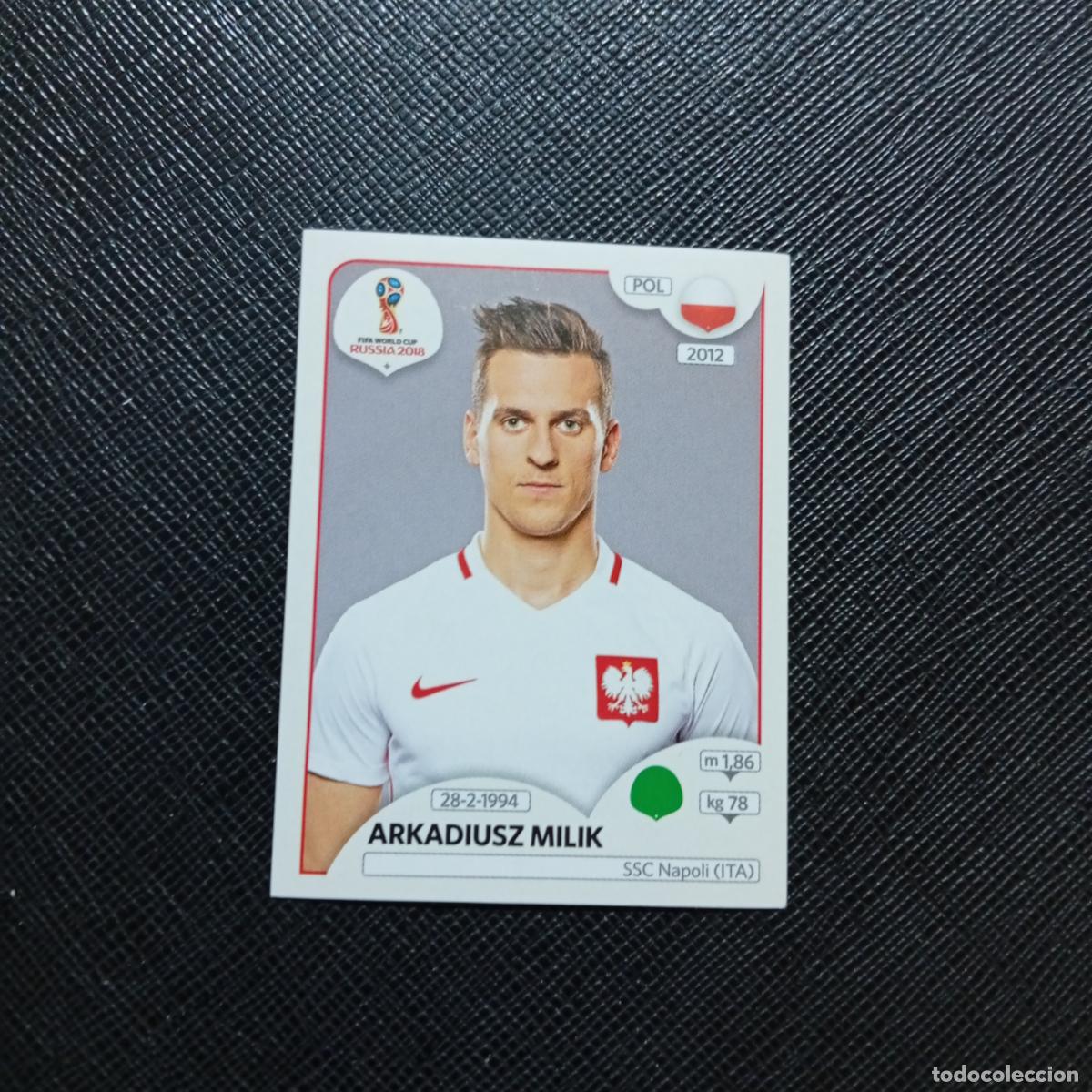 Cromos de f&uacute;tbol: 611 MILIK POLONIA PANINI MUNDIAL RUSIA 2018 CROMO FUTBOL 18 - SIN PEGAR - /CJ2