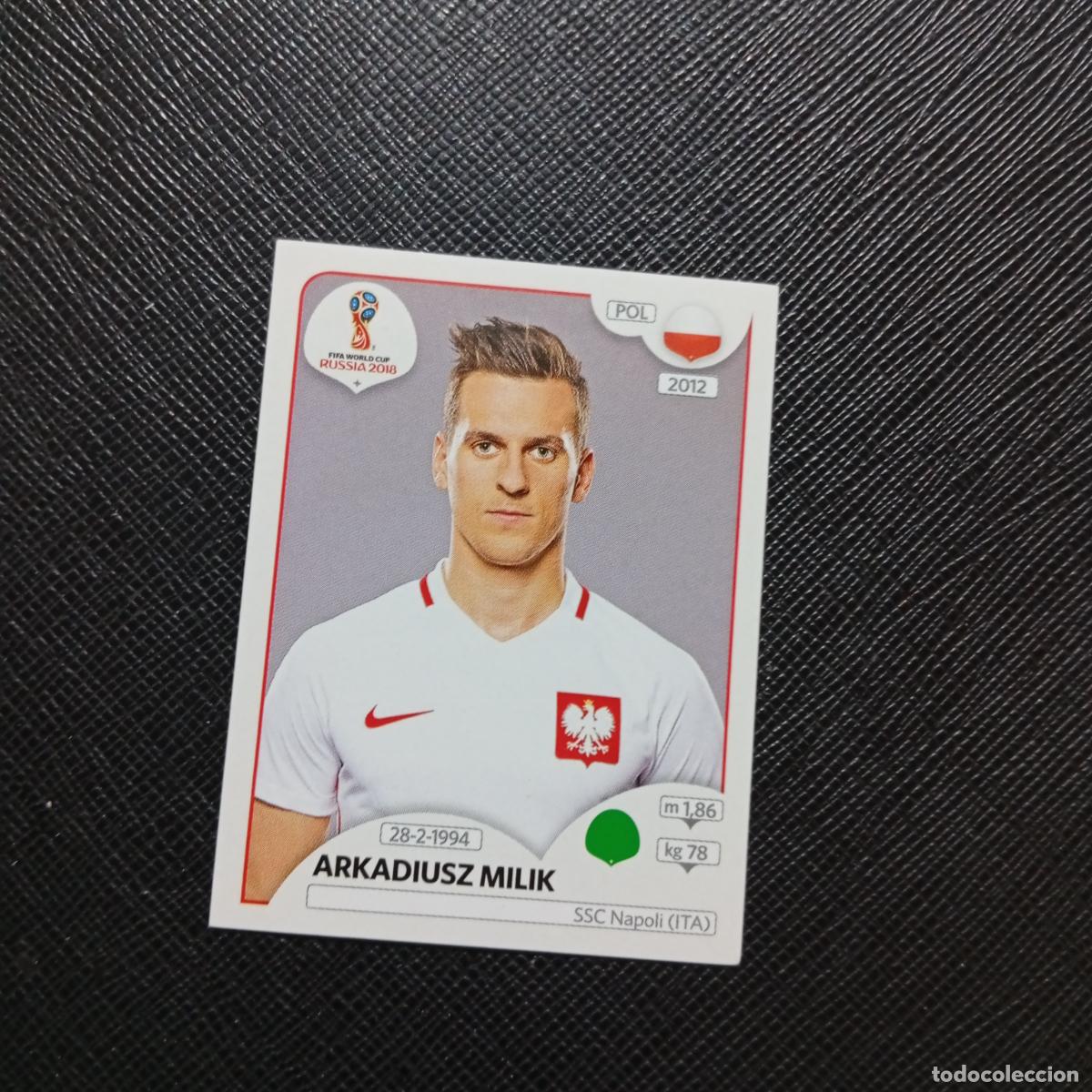 Cromos de f&uacute;tbol: 611 MILIK POLONIA PANINI MUNDIAL RUSIA 2018 CROMO FUTBOL 18 - SIN PEGAR - /CJ2 ..