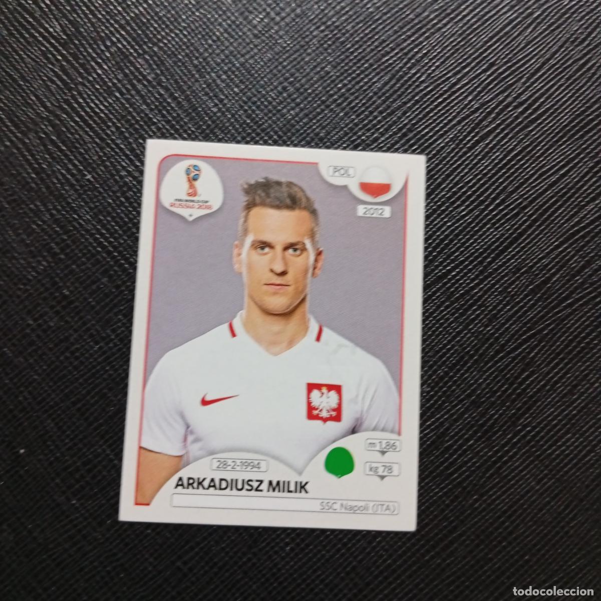 Cromos de f&uacute;tbol: 611 MILIK POLONIA PANINI MUNDIAL RUSIA 2018 CROMO FUTBOL 18 - SIN PEGAR - /CJ2 ...