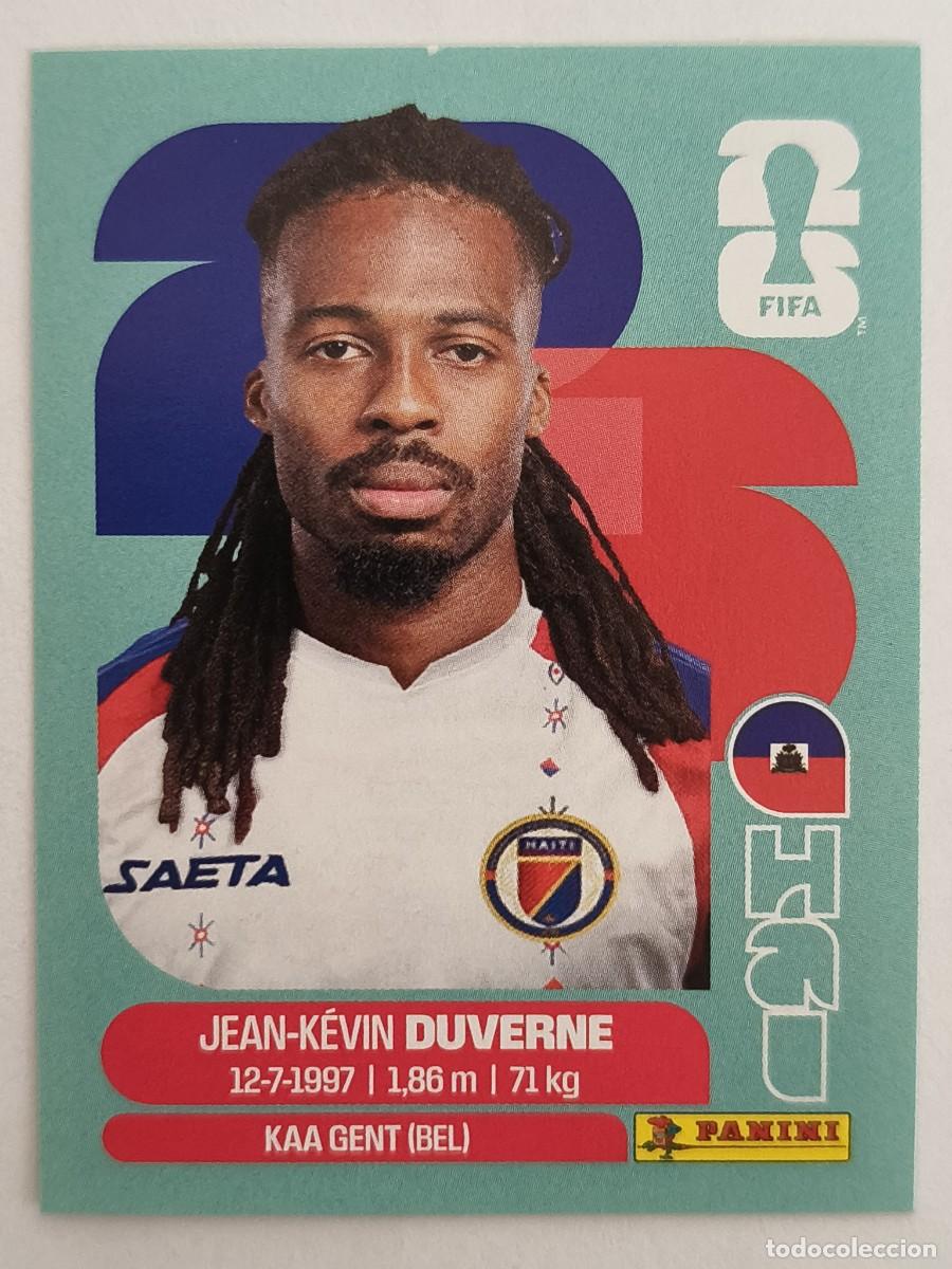 Fu&szlig;ball-Sticker: #HAI 5 DUVERNE (HAITI) MUNDIAL 2026 PANINI