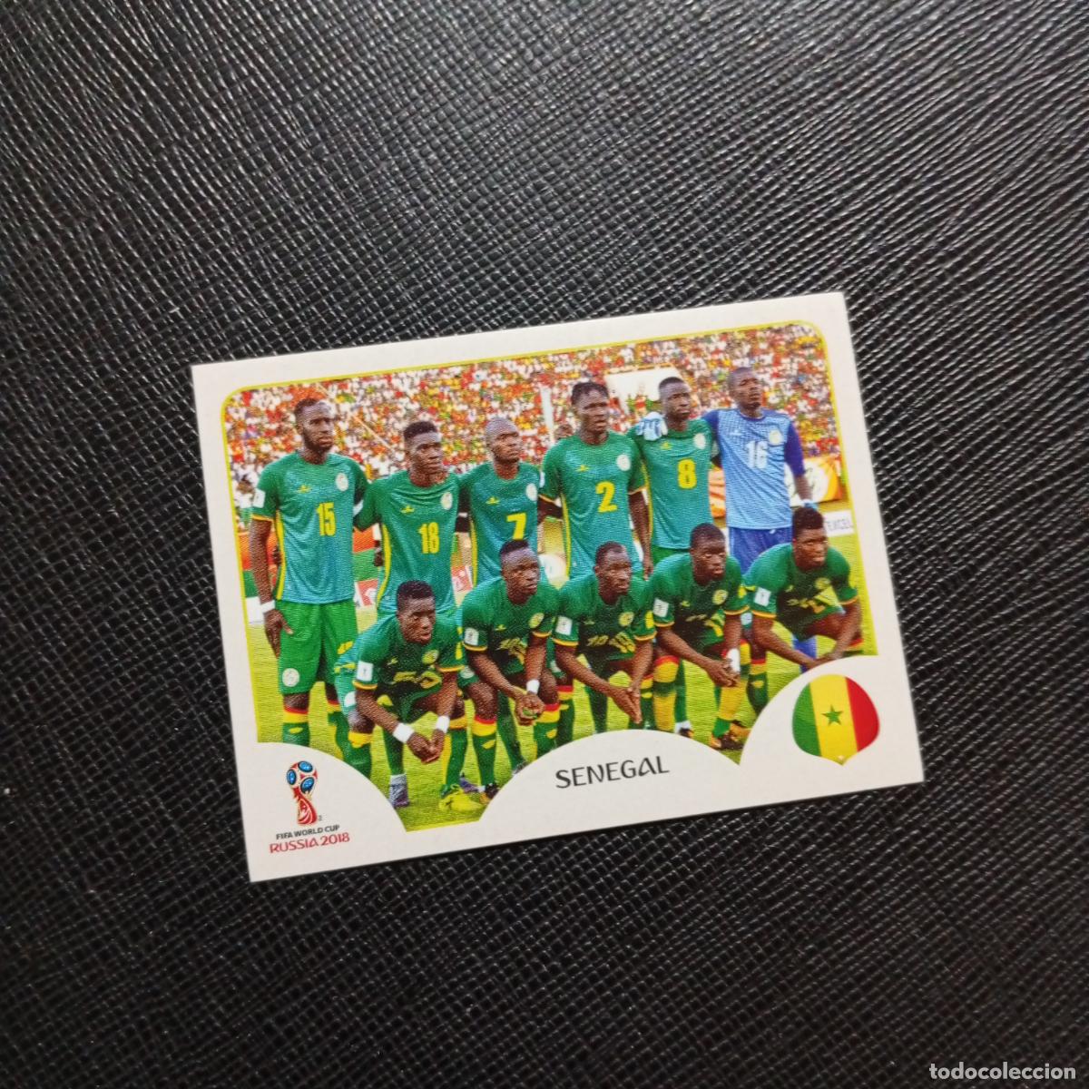 Fu&szlig;ball-Sticker: 613 ALINEACION SENEGAL PANINI MUNDIAL RUSIA 2018 CROMO FUTBOL 18 - SIN PEGAR - /CJ2