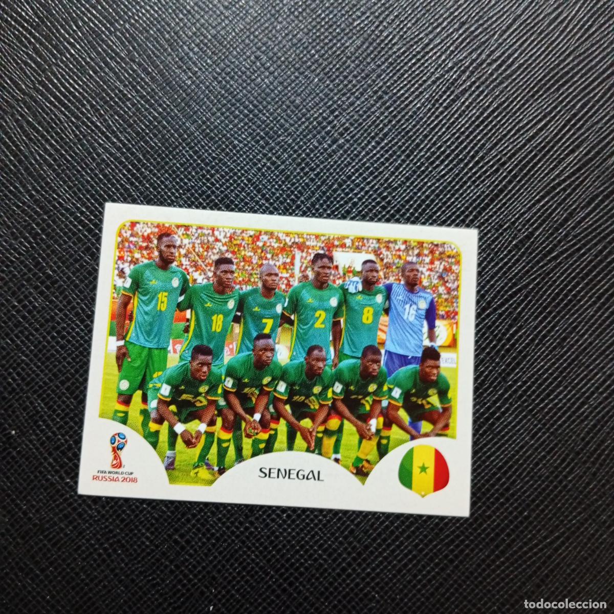 Fu&szlig;ball-Sticker: 613 ALINEACION SENEGAL PANINI MUNDIAL RUSIA 2018 CROMO FUTBOL 18 - SIN PEGAR - /CJ2 ..