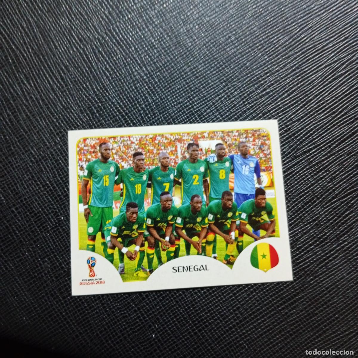 Fu&szlig;ball-Sticker: 613 ALINEACION SENEGAL PANINI MUNDIAL RUSIA 2018 CROMO FUTBOL 18 - SIN PEGAR - /CJ2 ..