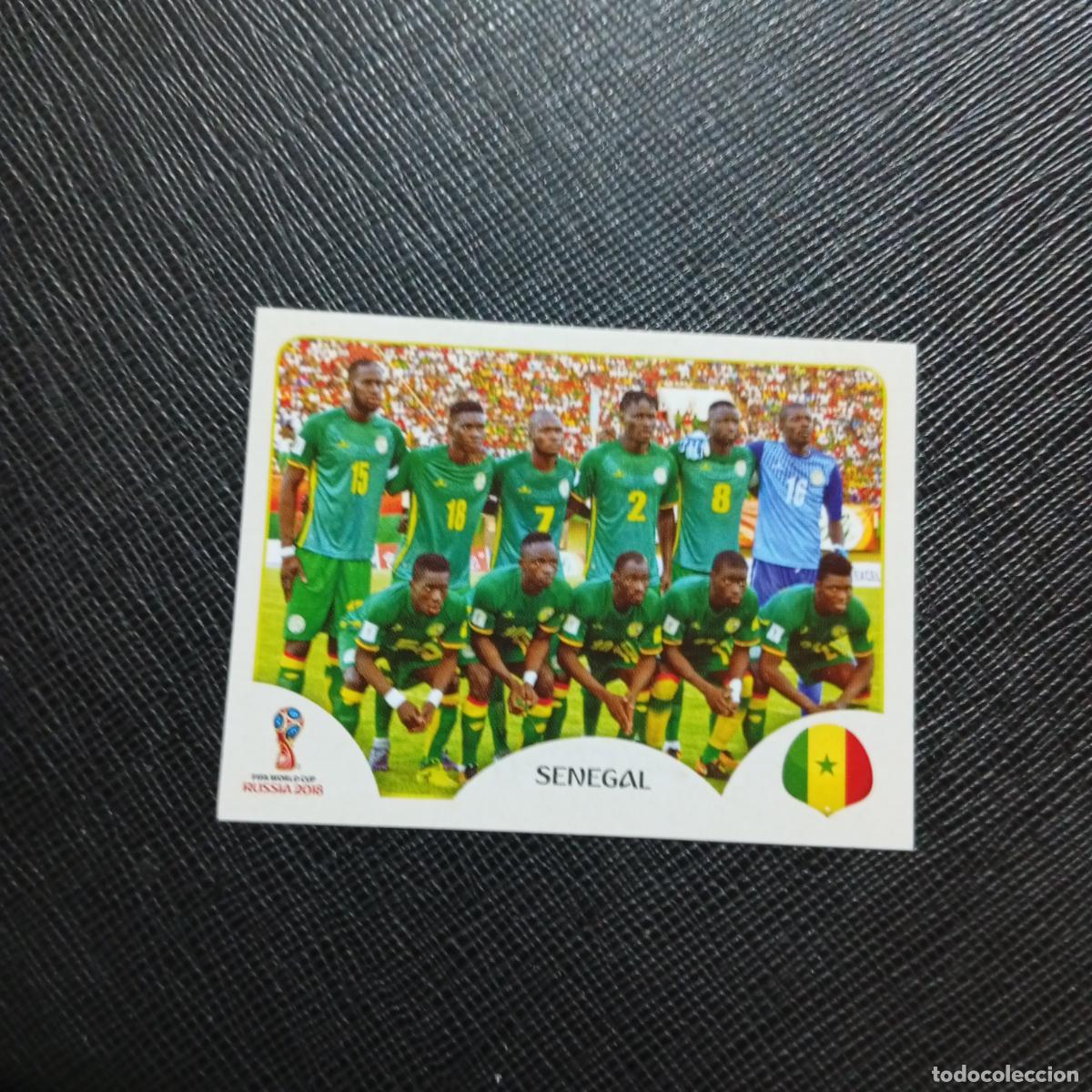 Fu&szlig;ball-Sticker: 613 ALINEACION SENEGAL PANINI MUNDIAL RUSIA 2018 CROMO FUTBOL 18 - SIN PEGAR - /CJ2 ...