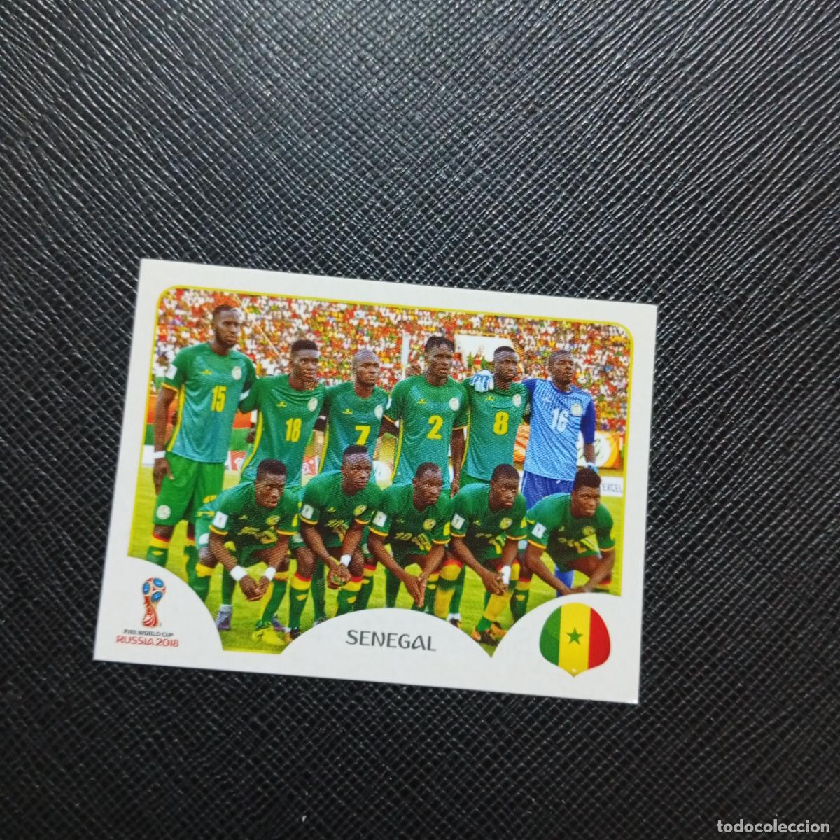 Fu&szlig;ball-Sticker: 613 ALINEACION SENEGAL PANINI MUNDIAL RUSIA 2018 CROMO FUTBOL 18 - SIN PEGAR - /CJ2 ....