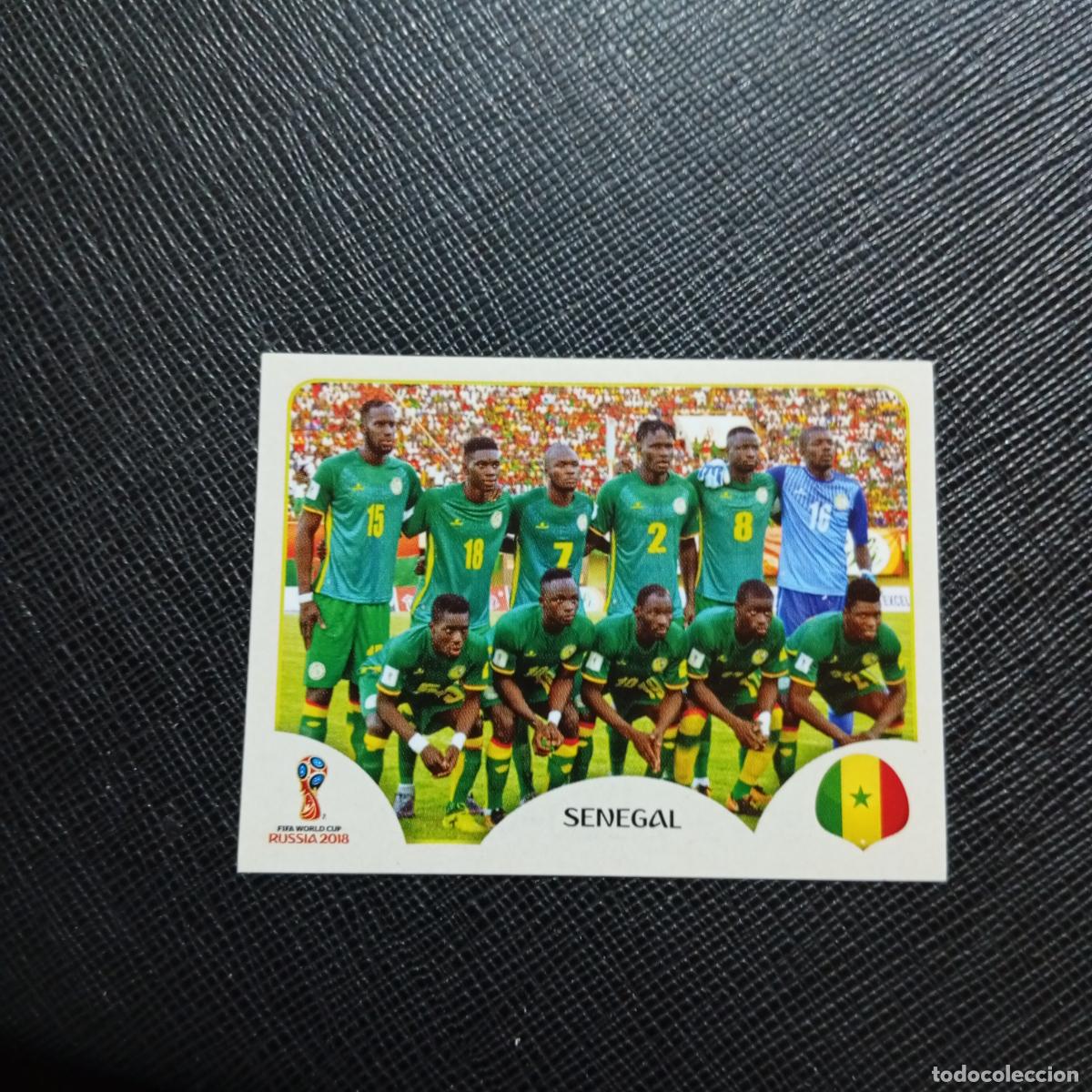 Fu&szlig;ball-Sticker: 613 ALINEACION SENEGAL PANINI MUNDIAL RUSIA 2018 CROMO FUTBOL 18 - SIN PEGAR - /CJ2 .....