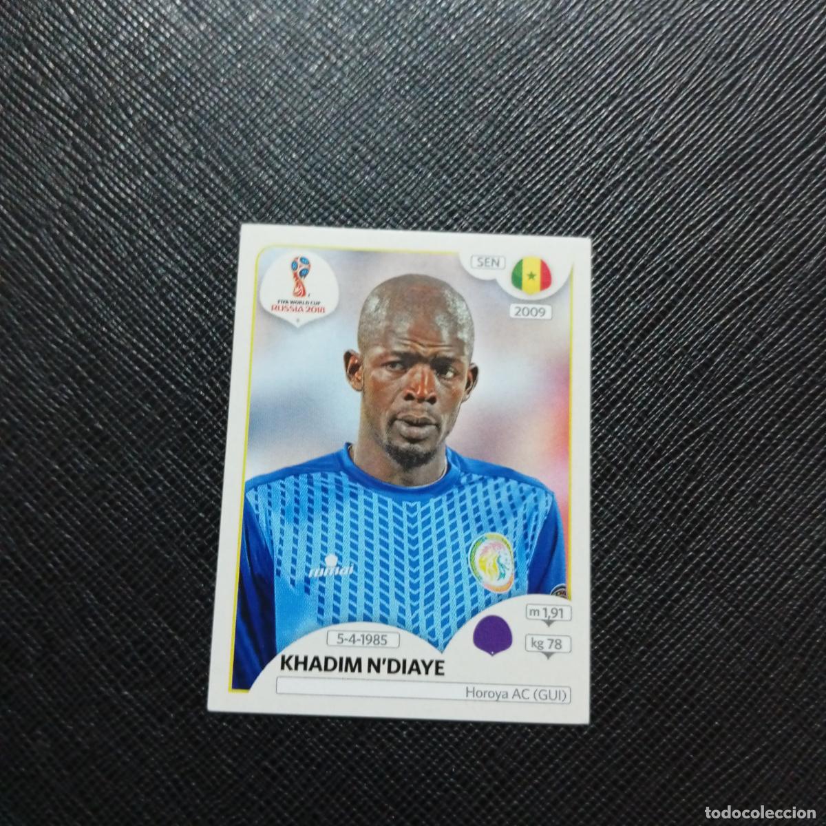 Fu&szlig;ball-Sticker: 614 KHADIM NDIAYE SENEGAL PANINI MUNDIAL RUSIA 2018 CROMO FUTBOL 18 - SIN PEGAR - /CJ2