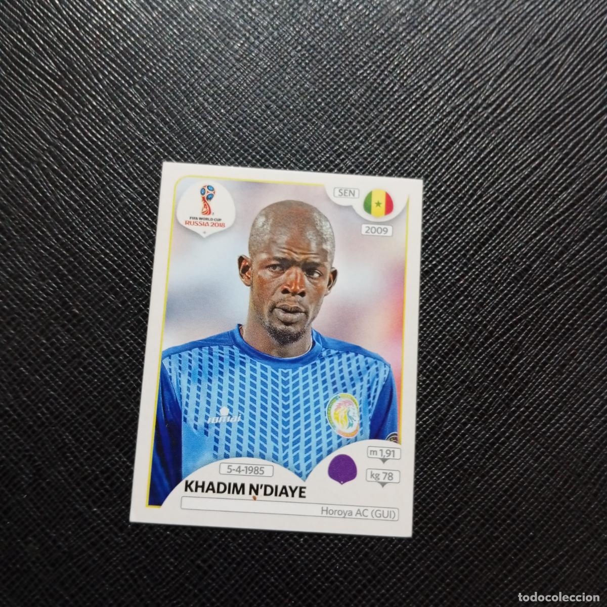 Fu&szlig;ball-Sticker: 614 KHADIM NDIAYE SENEGAL PANINI MUNDIAL RUSIA 2018 CROMO FUTBOL 18 - SIN PEGAR - /CJ2
