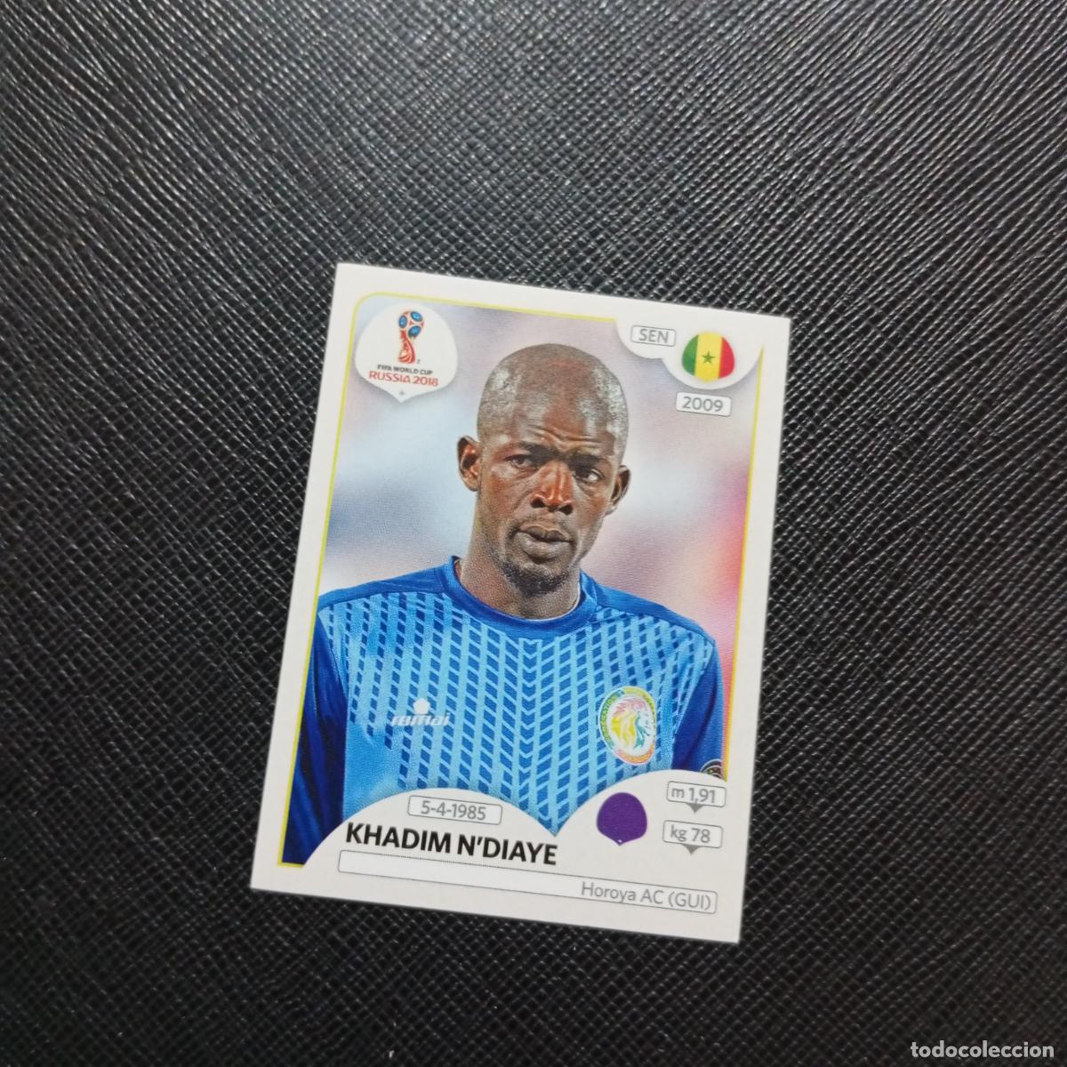 Fu&szlig;ball-Sticker: 614 KHADIM NDIAYE SENEGAL PANINI MUNDIAL RUSIA 2018 CROMO FUTBOL 18 - SIN PEGAR - /CJ2