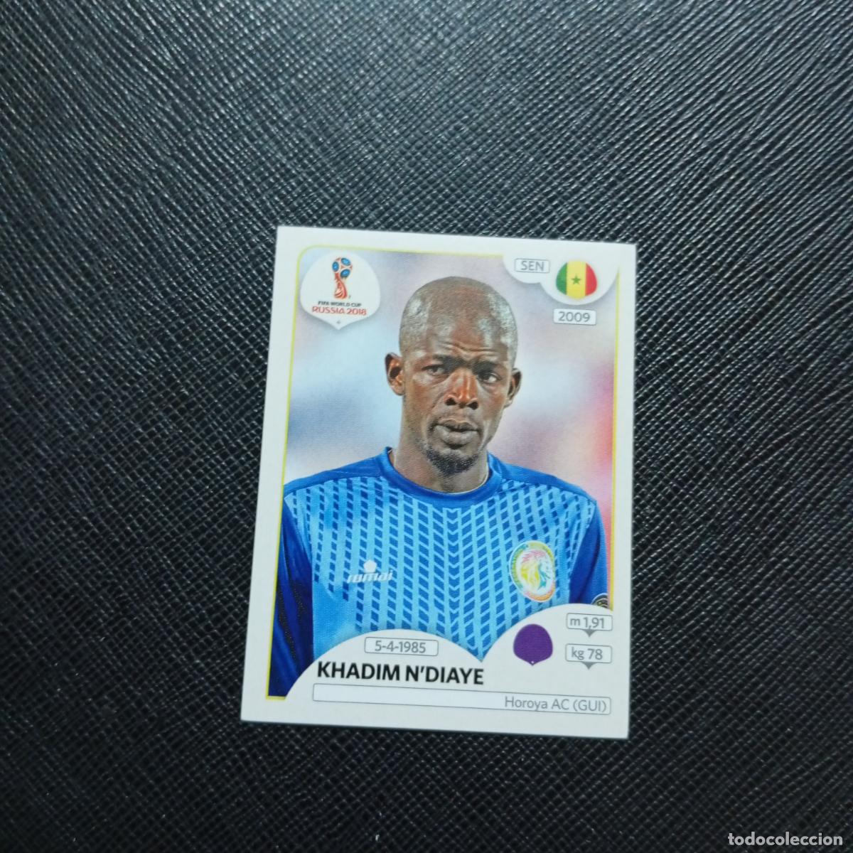 Fu&szlig;ball-Sticker: 614 KHADIM NDIAYE SENEGAL PANINI MUNDIAL RUSIA 2018 CROMO FUTBOL 18 - SIN PEGAR - /CJ2 .