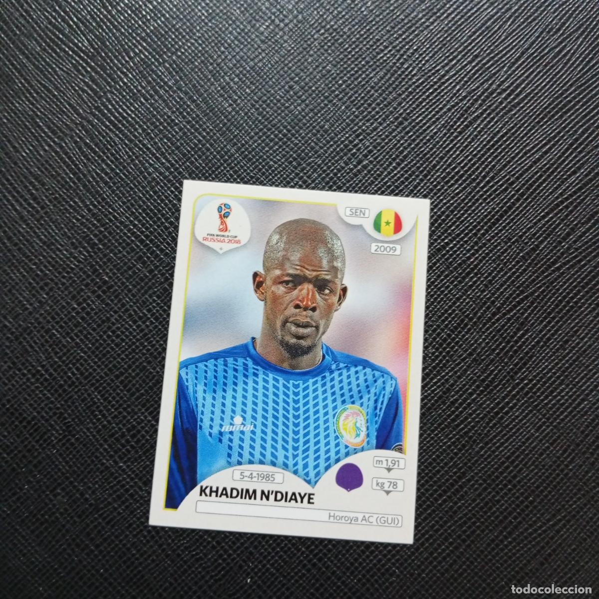 Fu&szlig;ball-Sticker: 614 KHADIM NDIAYE SENEGAL PANINI MUNDIAL RUSIA 2018 CROMO FUTBOL 18 - SIN PEGAR - /CJ2 ..
