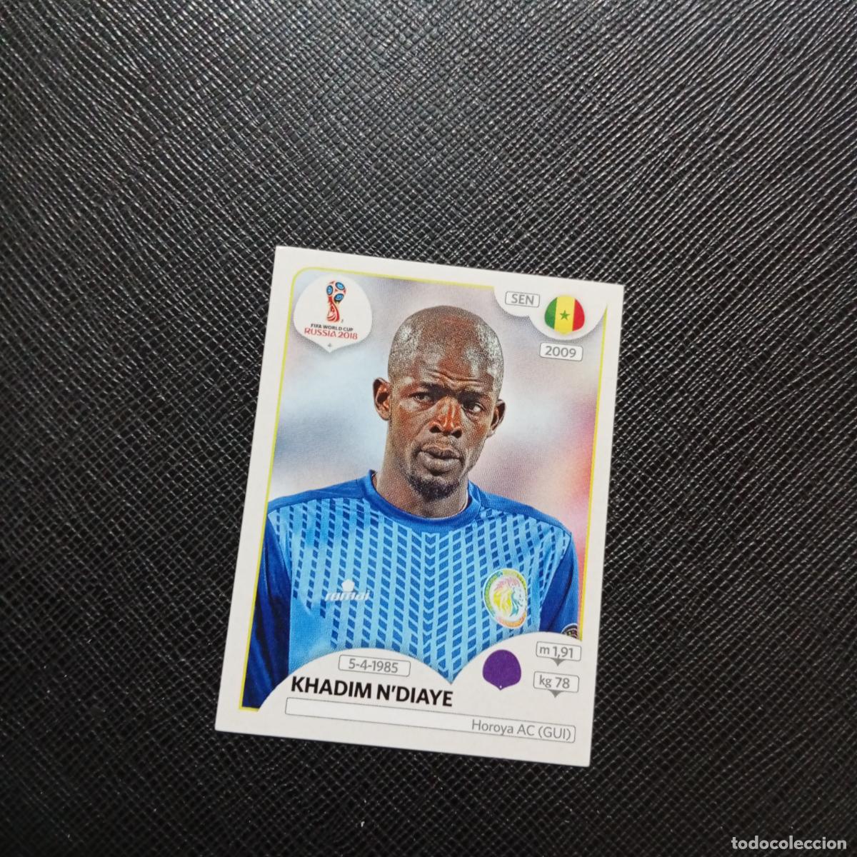 Fu&szlig;ball-Sticker: 614 KHADIM NDIAYE SENEGAL PANINI MUNDIAL RUSIA 2018 CROMO FUTBOL 18 - SIN PEGAR - /CJ2 ...