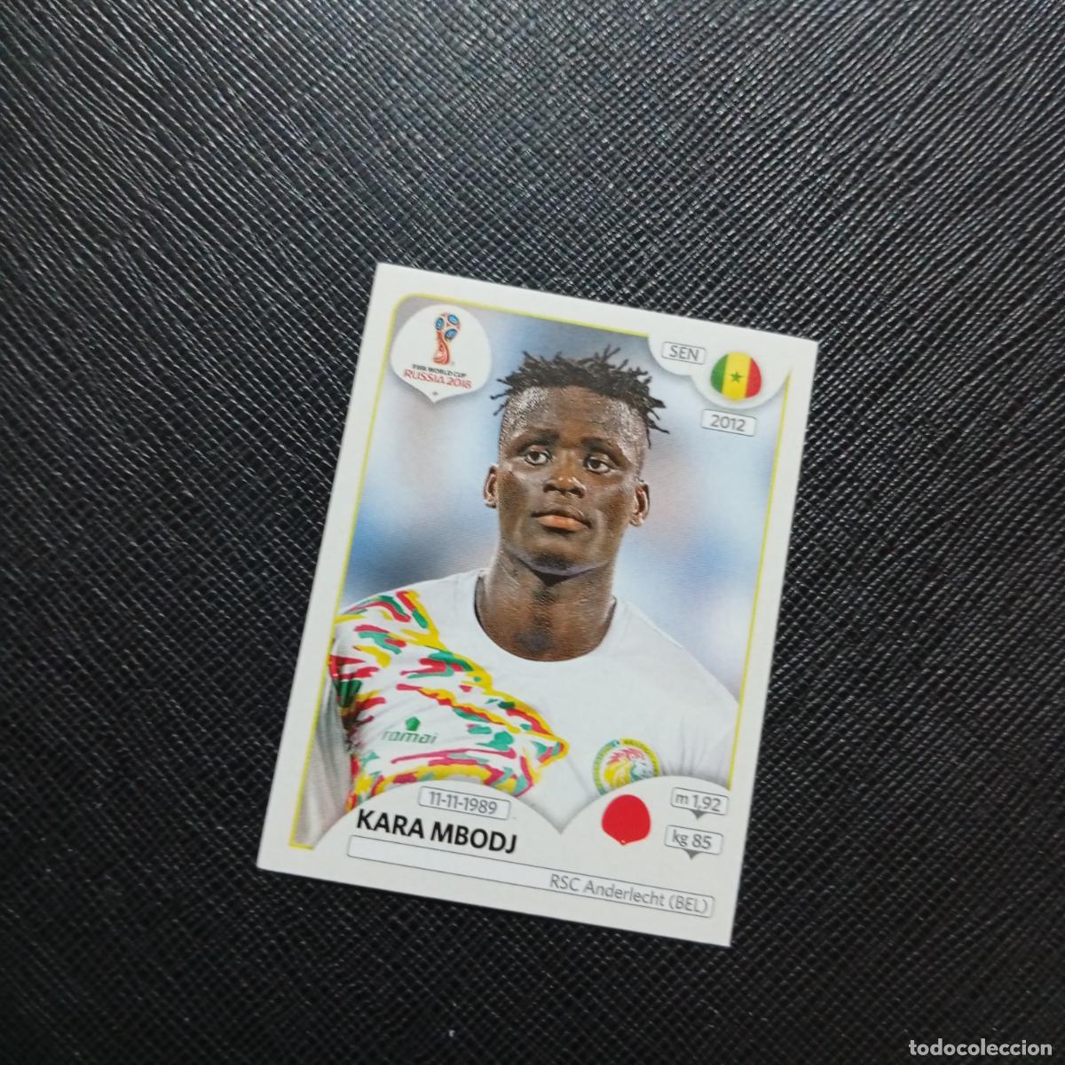 Cartes &agrave; collectionner de Football: 615 KARA MBODJ SENEGAL PANINI MUNDIAL RUSIA 2018 CROMO FUTBOL 18 - SIN PEGAR - /CJ2